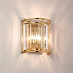 Massa Bathroom Wall Light- Black, Polished Nickel, Gold Finishes