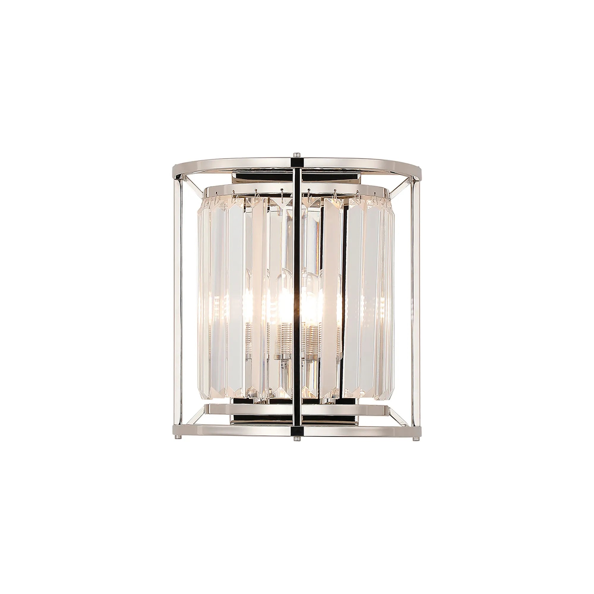 Massa Bathroom Wall Light- Black, Polished Nickel, Gold Finishes