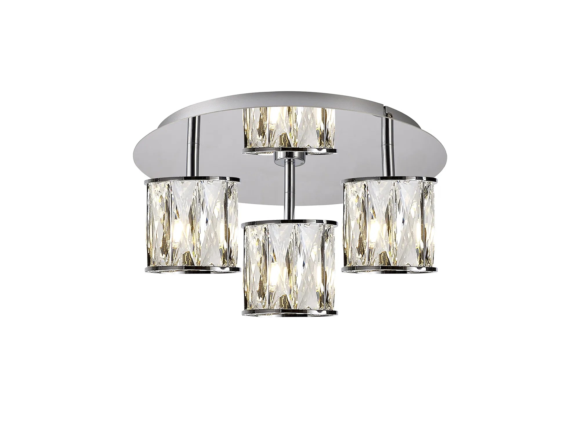Melissa 3/5Lt Round Flush Light- Various Finishes