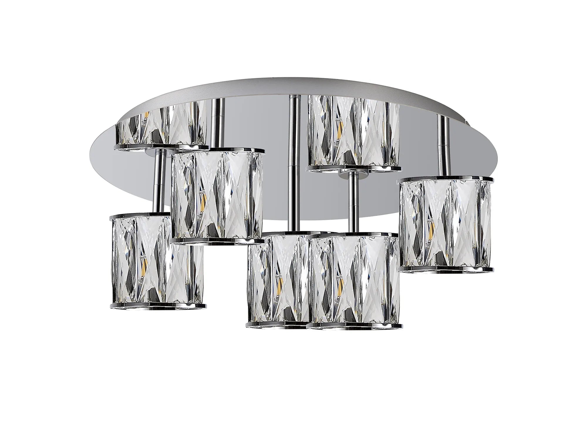 Melissa 3/5Lt Round Flush Light- Various Finishes
