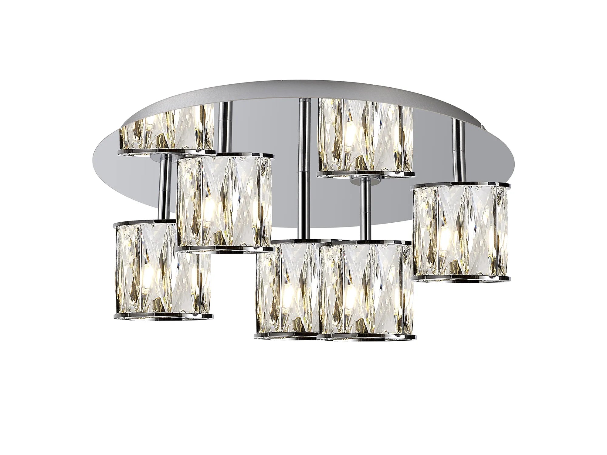 Melissa 3/5Lt Round Flush Light- Various Finishes