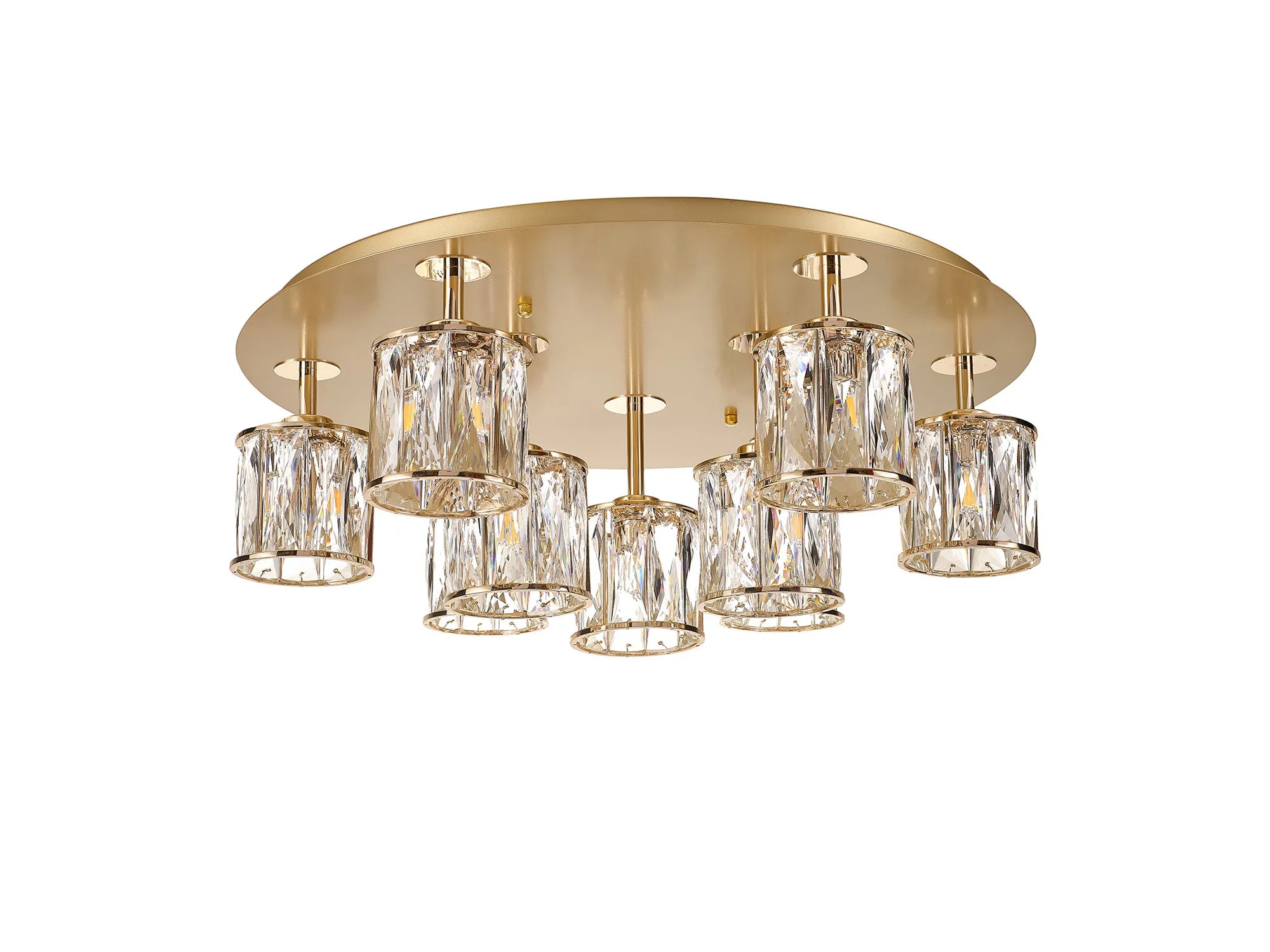 Melissa 9/13Lt Flush Ceiling Light- Various Finishes