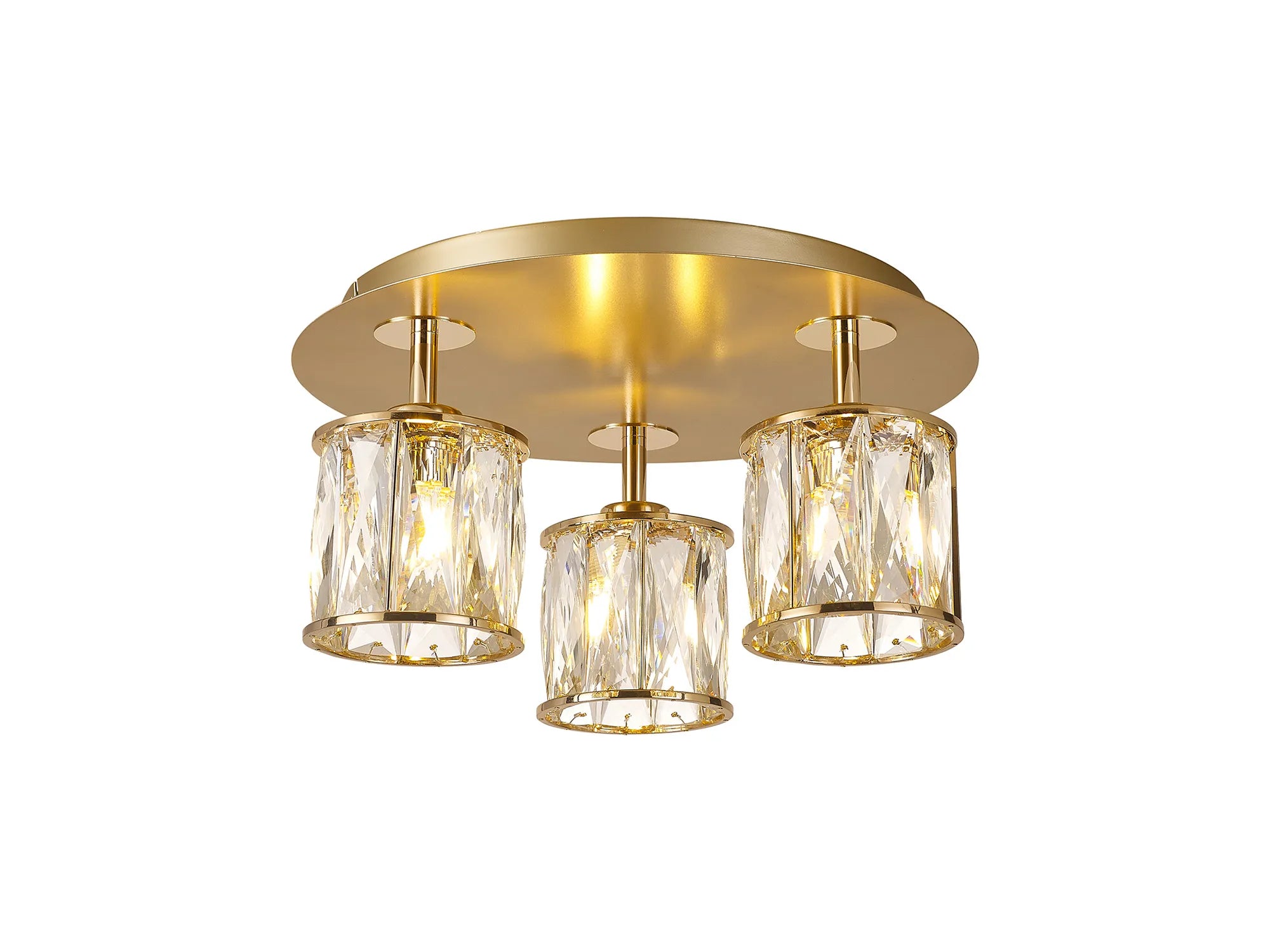 Melissa 3/5Lt Round Flush Light- Various Finishes