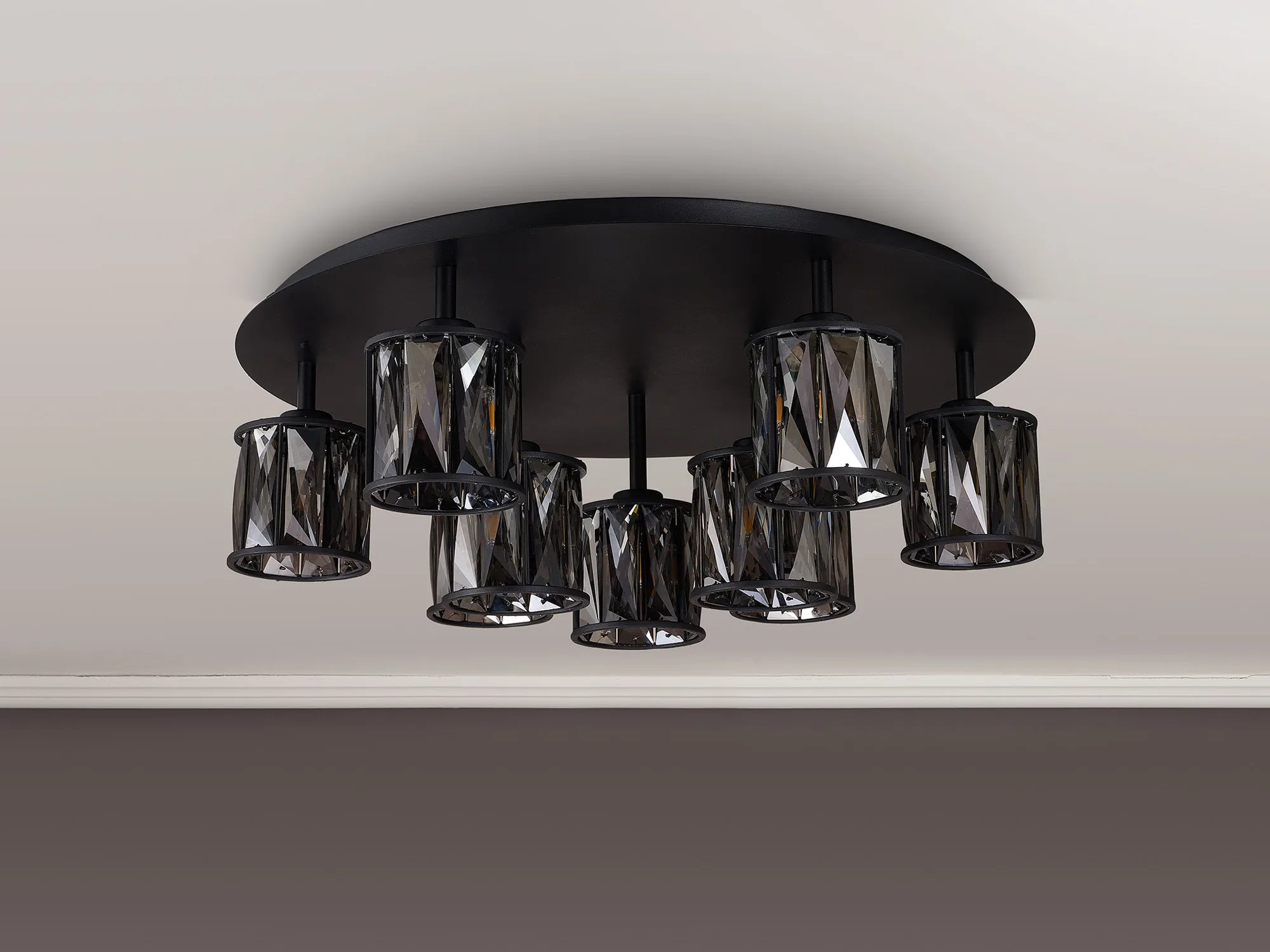 Melissa 9/13Lt Flush Ceiling Light- Various Finishes