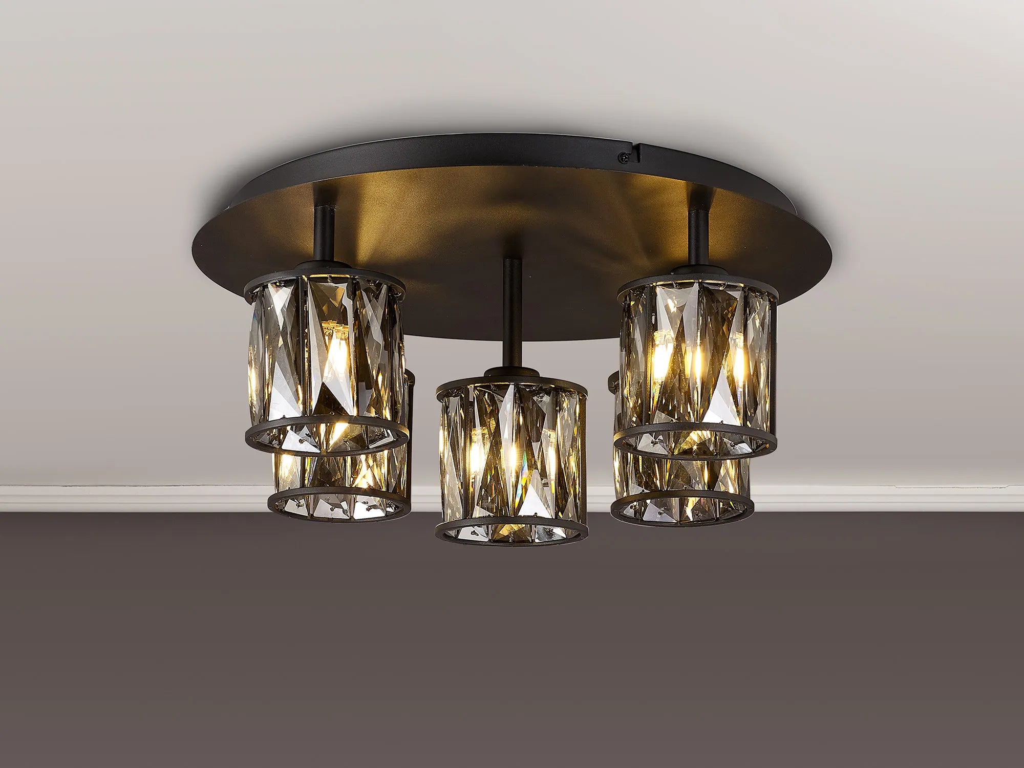 Melissa 3/5Lt Round Flush Light- Various Finishes
