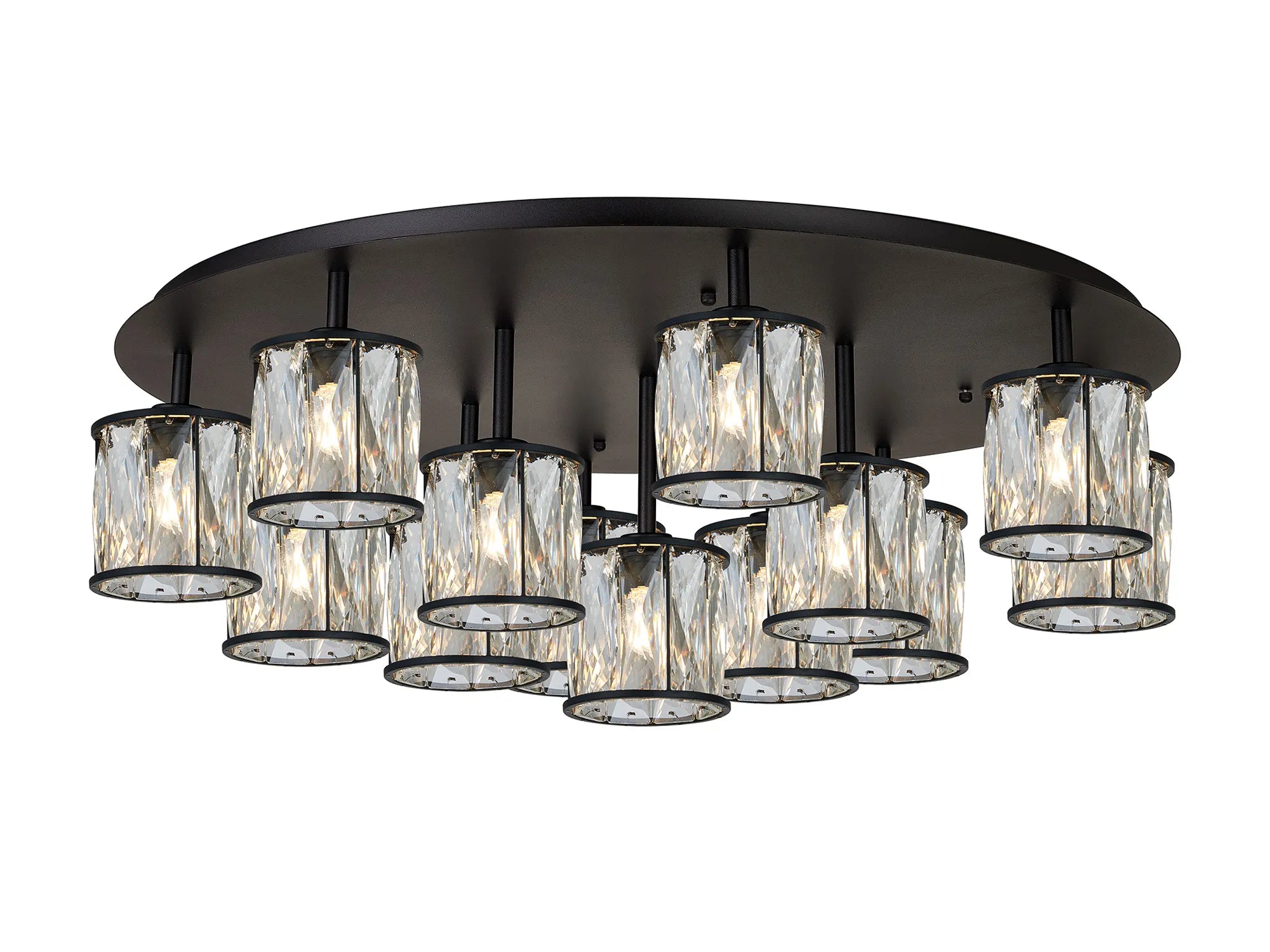Melissa 9/13Lt Flush Ceiling Light- Various Finishes