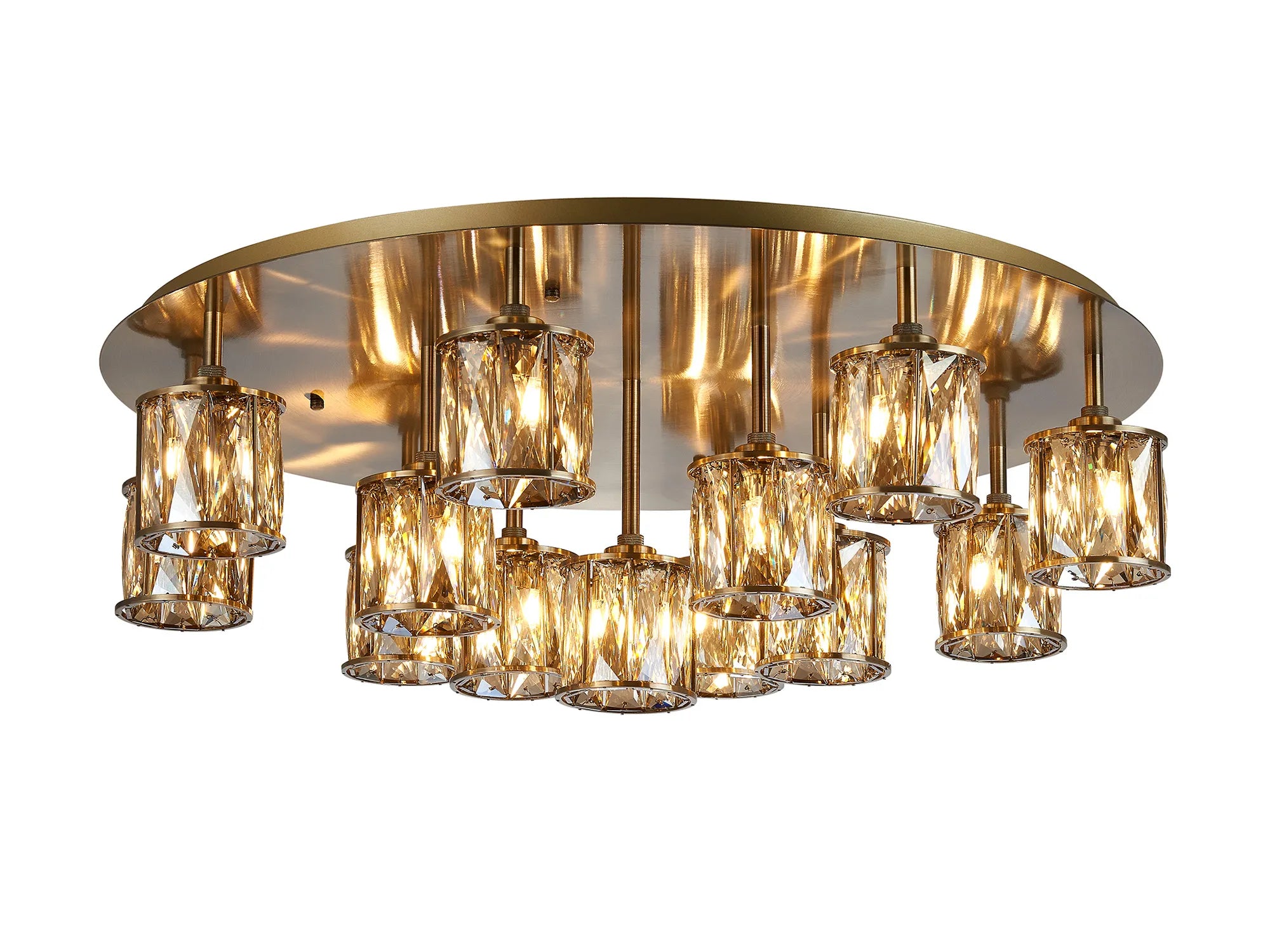 Melissa 9/13Lt Flush Ceiling Light- Various Finishes
