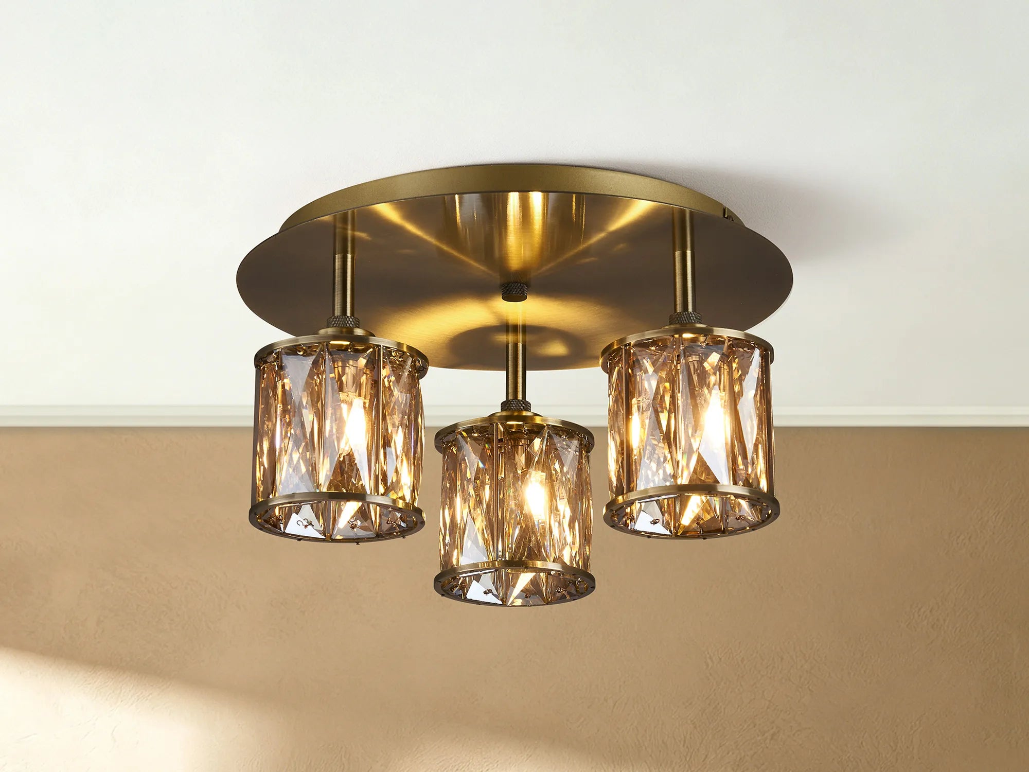 Melissa 3/5Lt Round Flush Light- Various Finishes