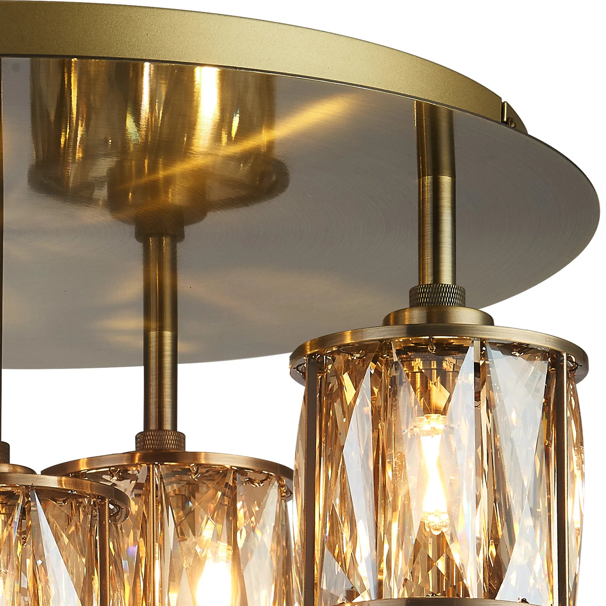 Melissa 3/5Lt Round Flush Light- Various Finishes
