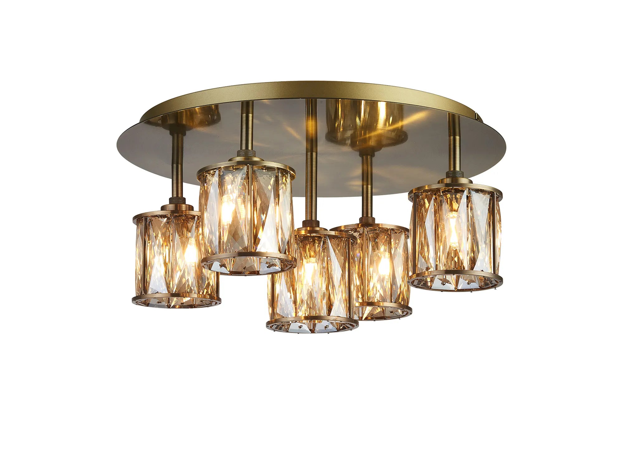 Melissa 3/5Lt Round Flush Light- Various Finishes