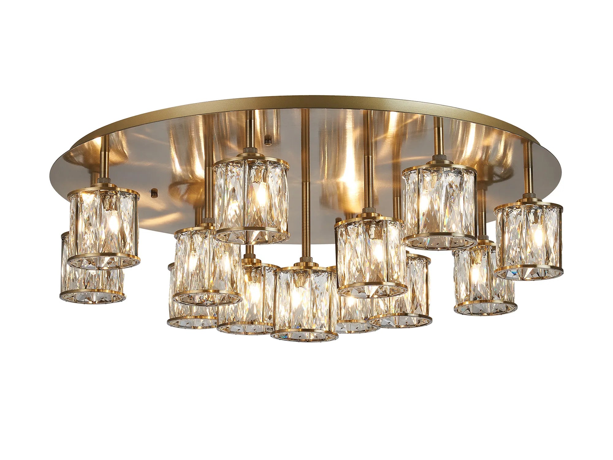 Melissa 9/13Lt Flush Ceiling Light- Various Finishes