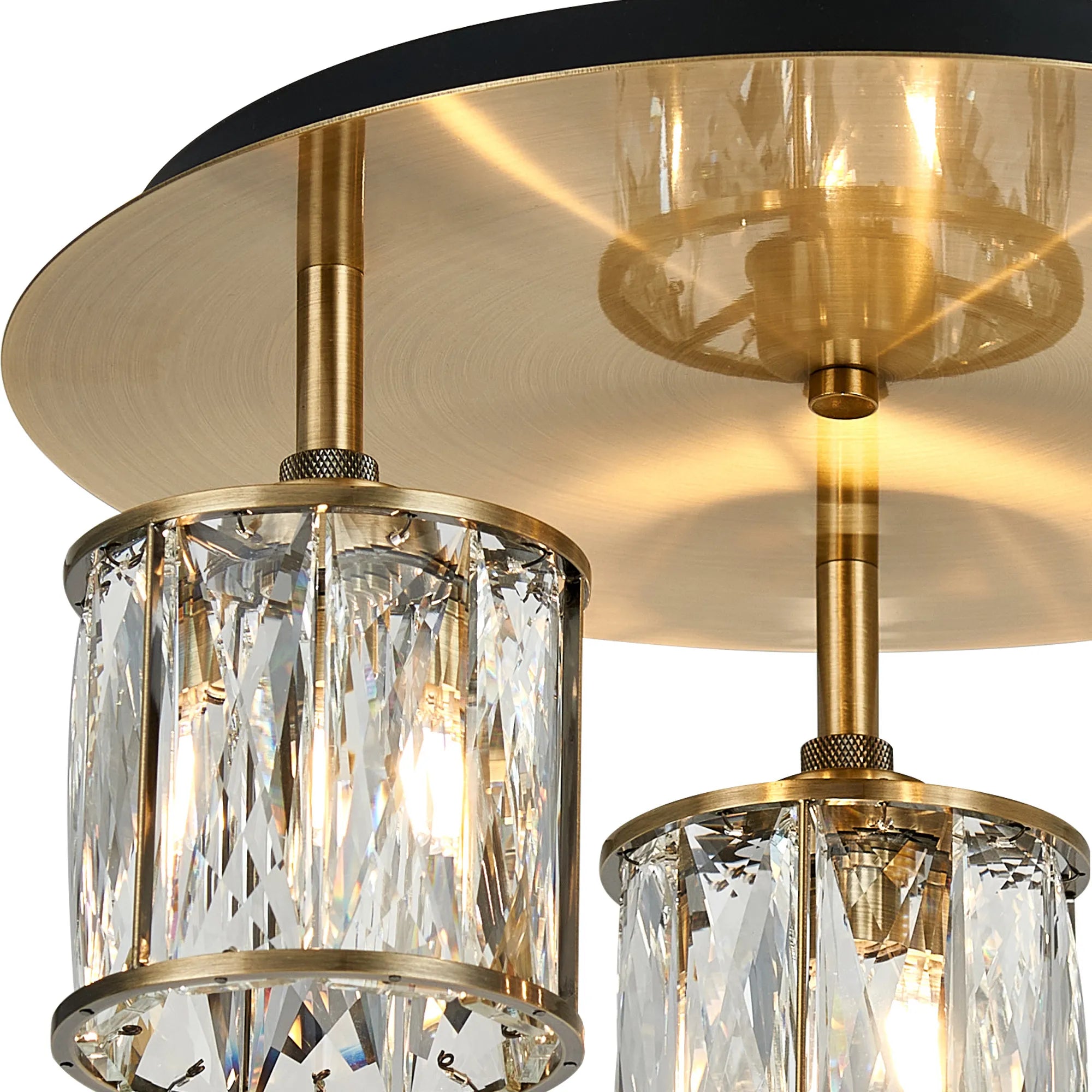 Melissa 3/5Lt Round Flush Light- Various Finishes
