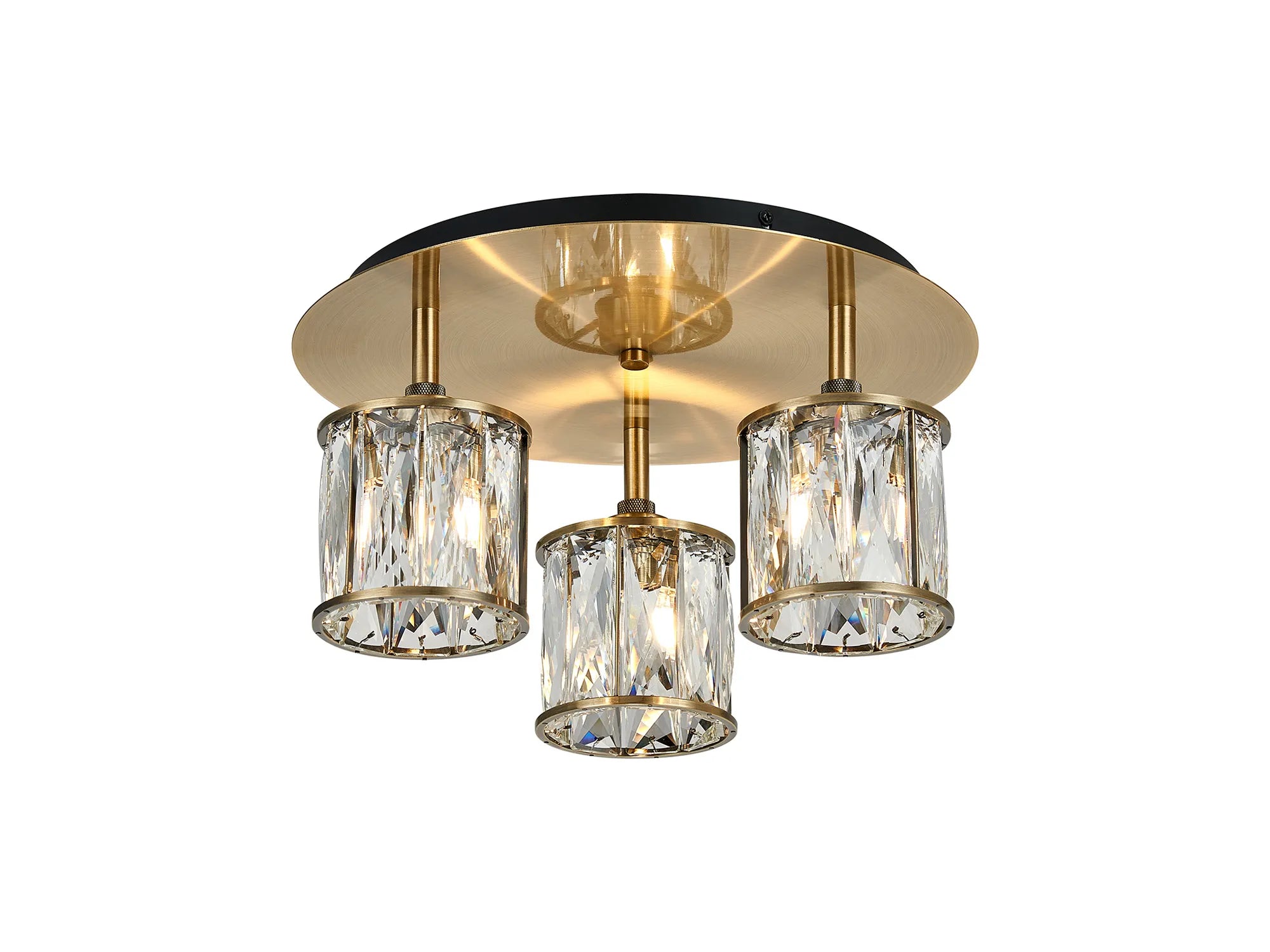 Melissa 3/5Lt Round Flush Light- Various Finishes