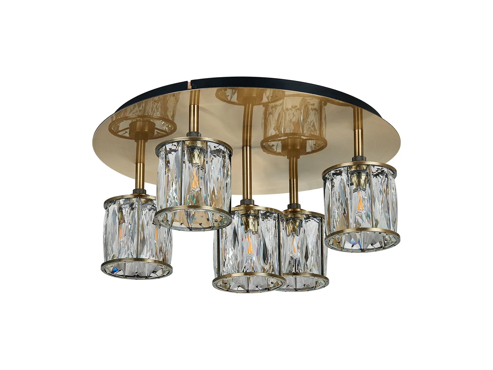 Melissa 3/5Lt Round Flush Light- Various Finishes