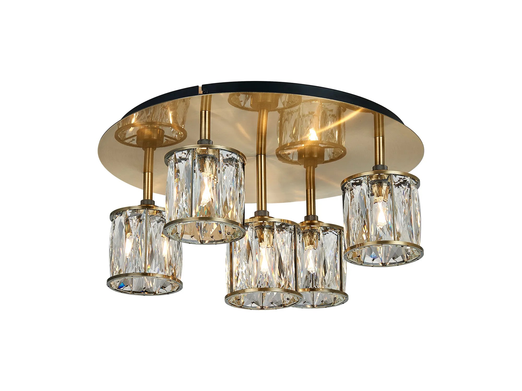 Melissa 3/5Lt Round Flush Light- Various Finishes