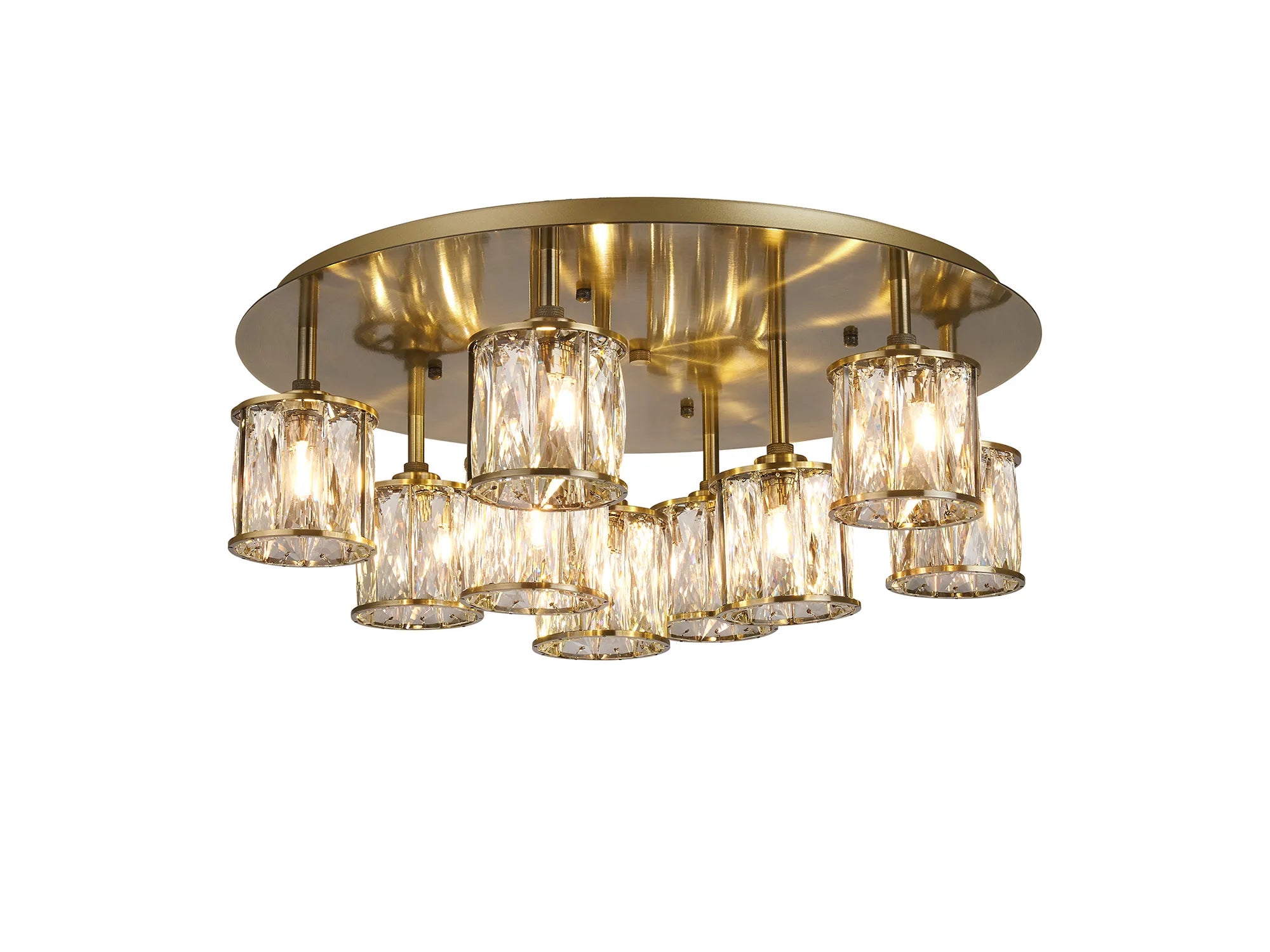 Melissa 9/13Lt Flush Ceiling Light- Various Finishes