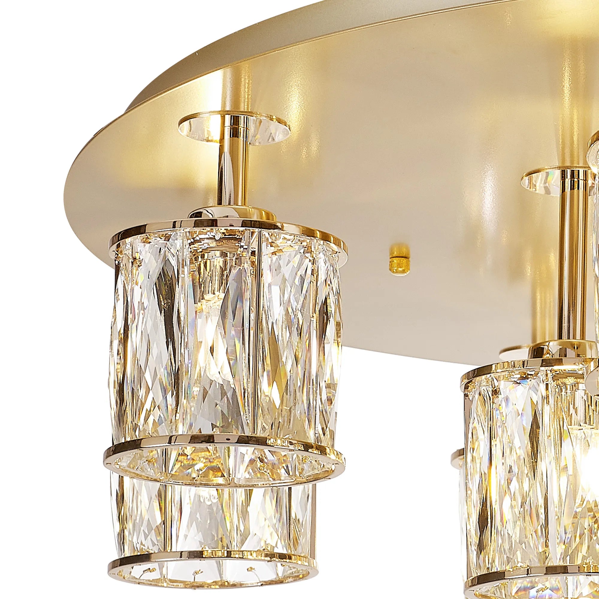 Melissa 9/13Lt Flush Ceiling Light- Various Finishes