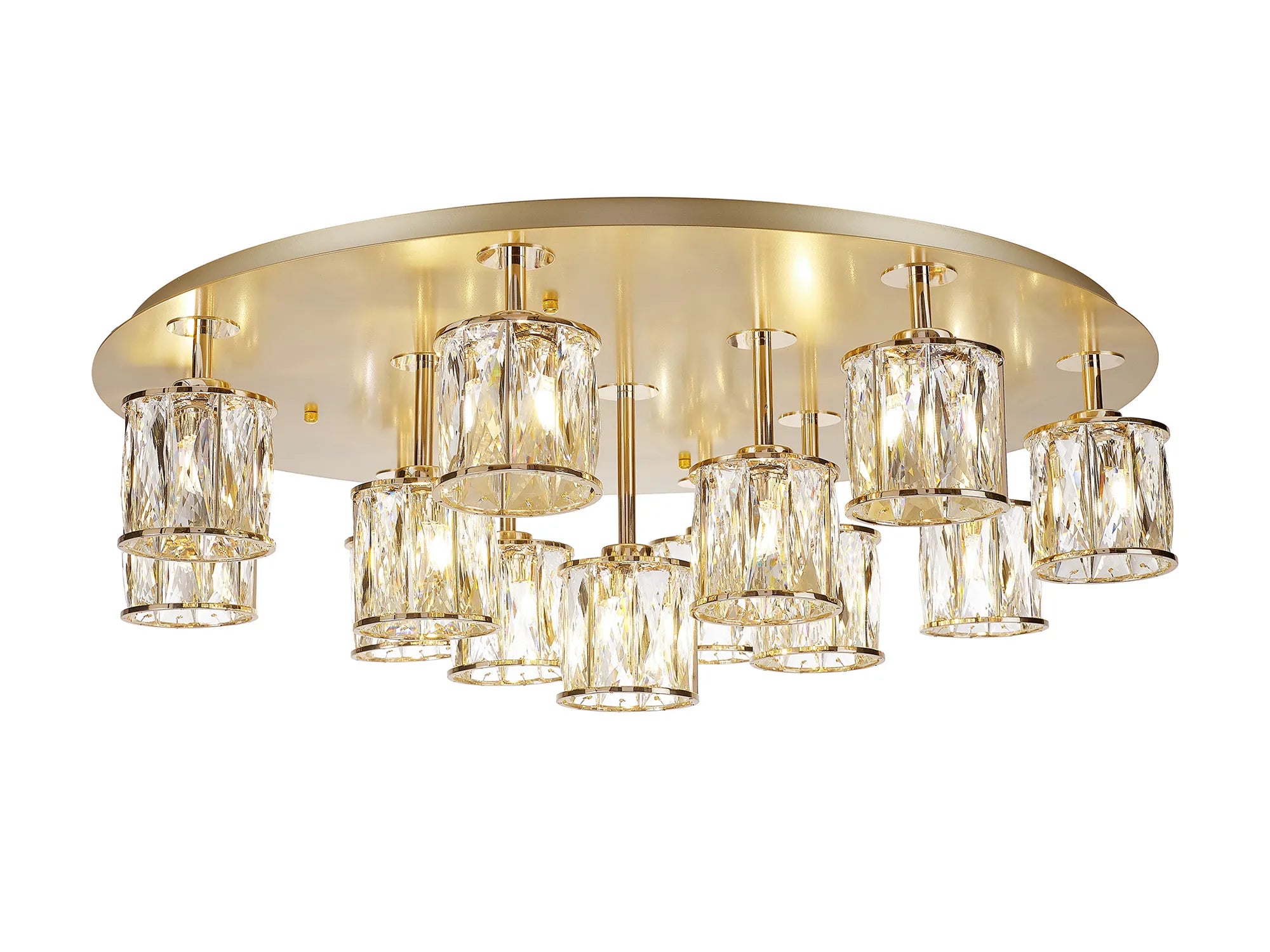 Melissa 9/13Lt Flush Ceiling Light- Various Finishes