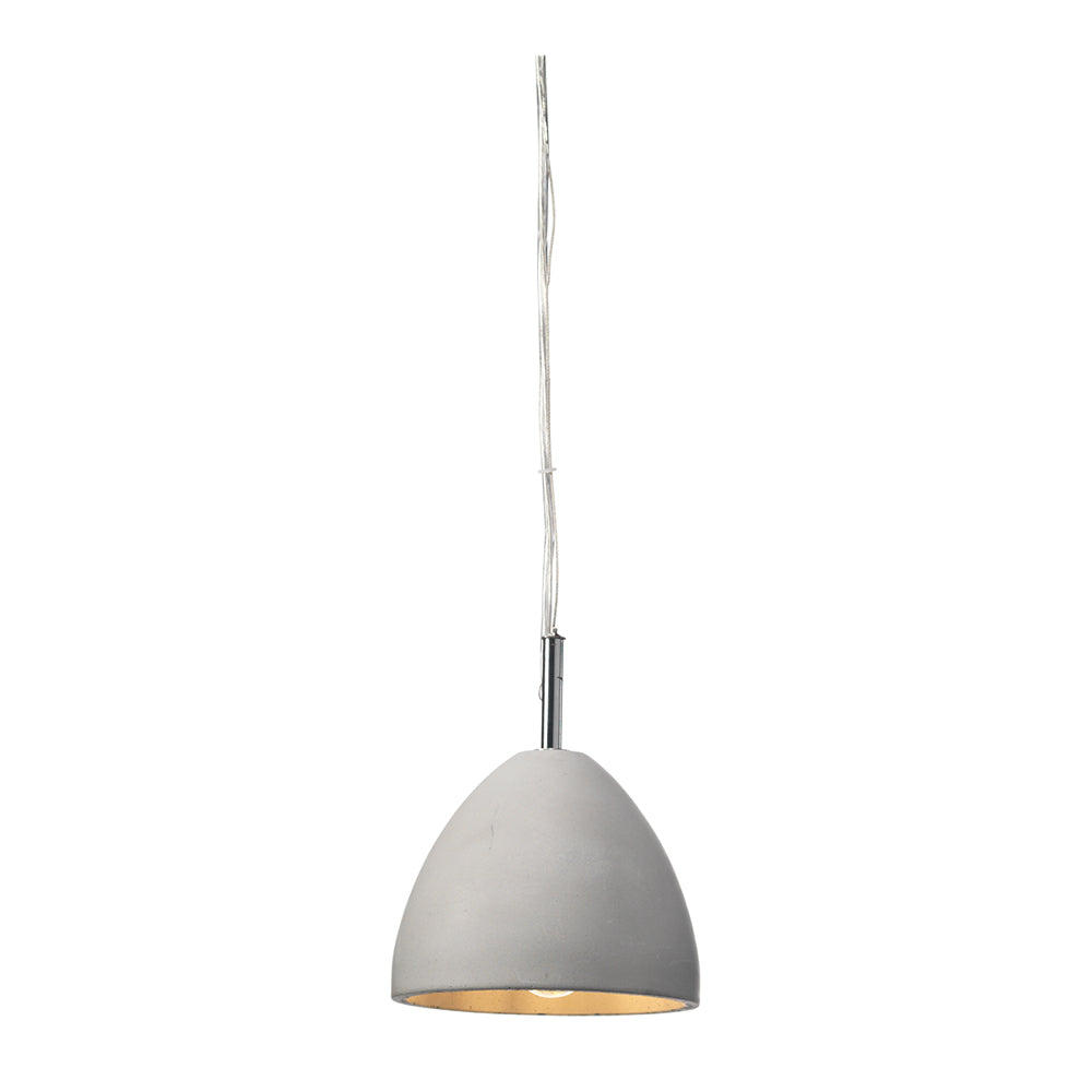 Morgen Concrete Pendant - Grey/White