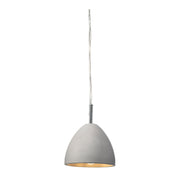 Morgen Concrete Pendant - Grey/White