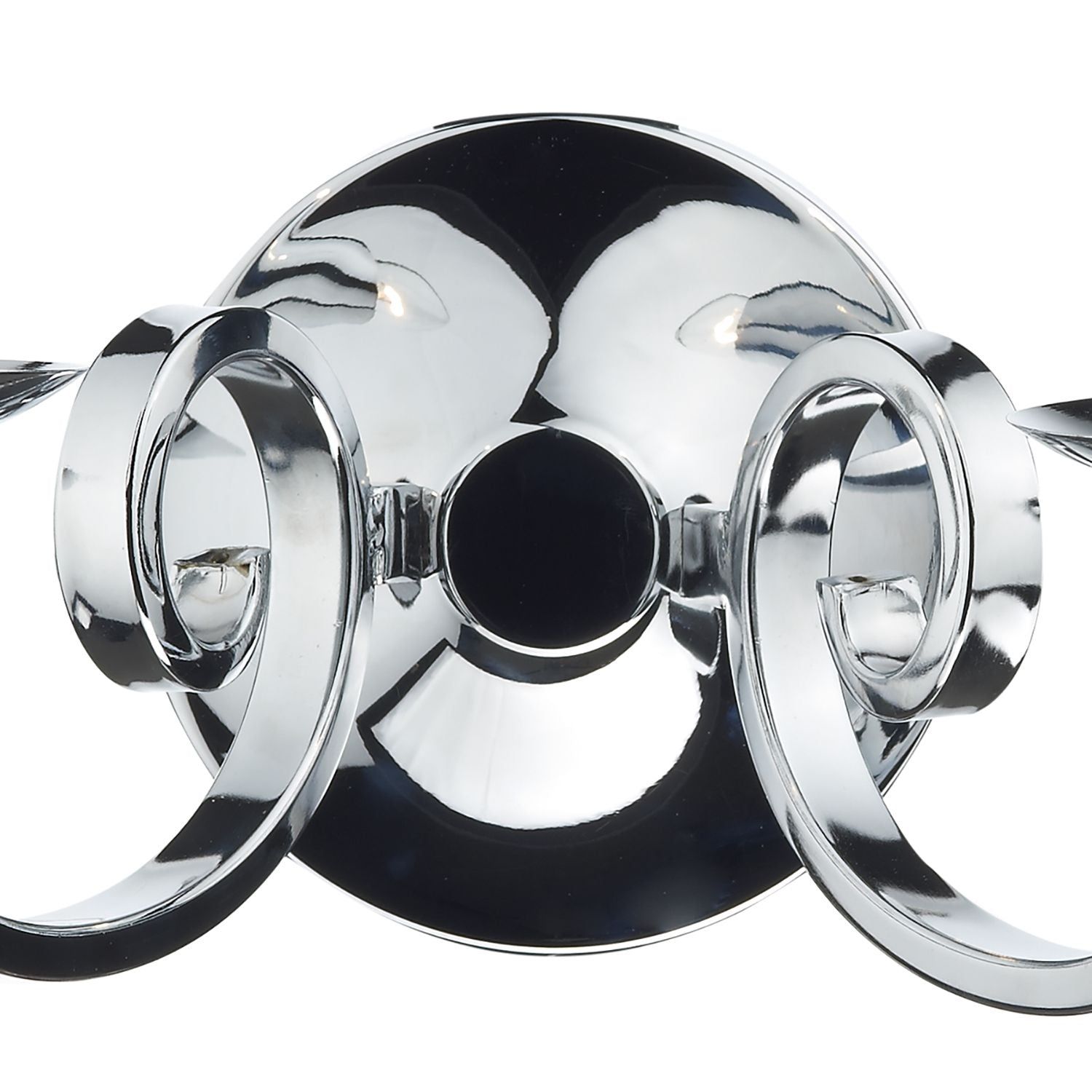 Dar Murray Double Wall Bracket Light - Polished Chrome IP20