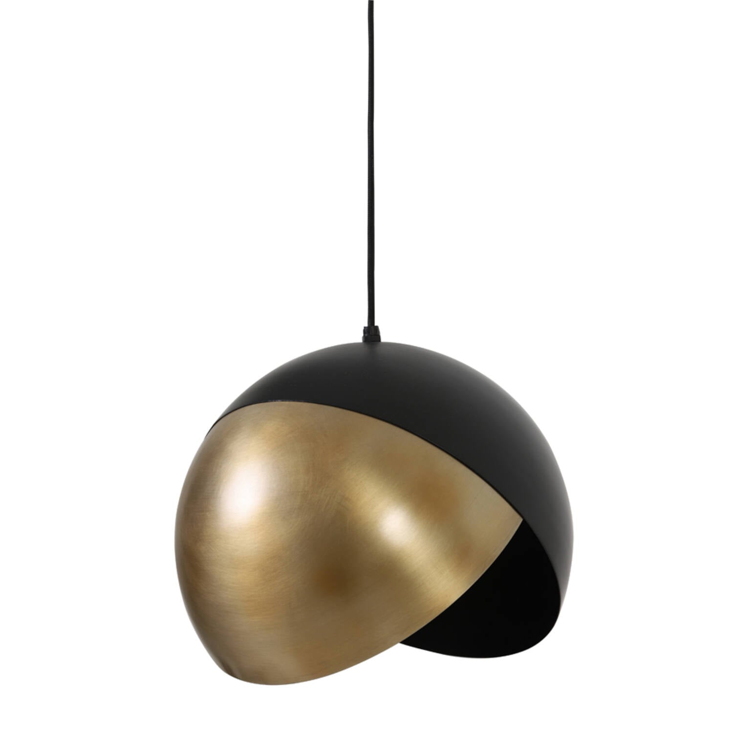 Namco 1Lt Pendant - Antique Bronze & Matt Black