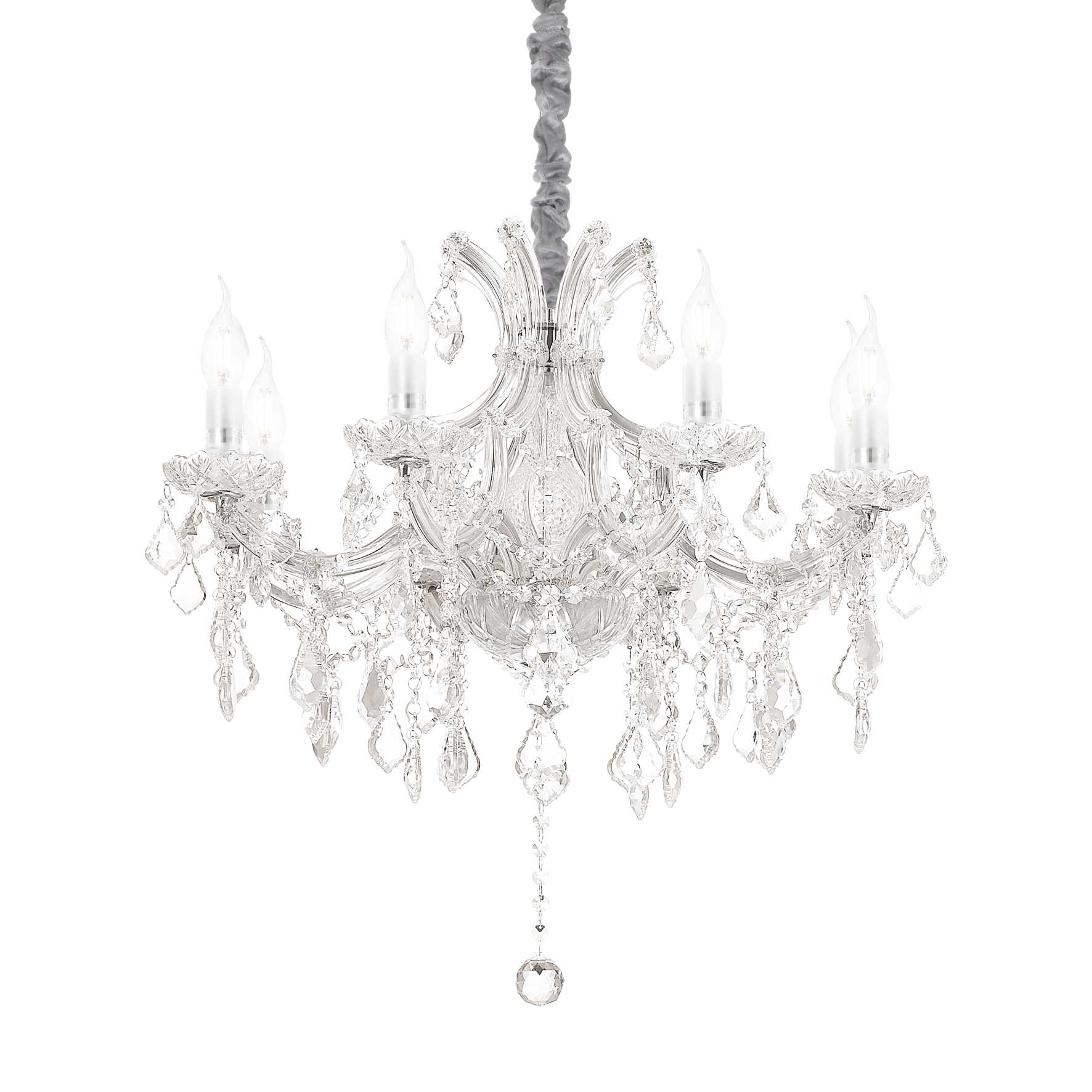 Napoleon Chandelier Fitting - Chrome/Gold Finish - Cusack Lighting