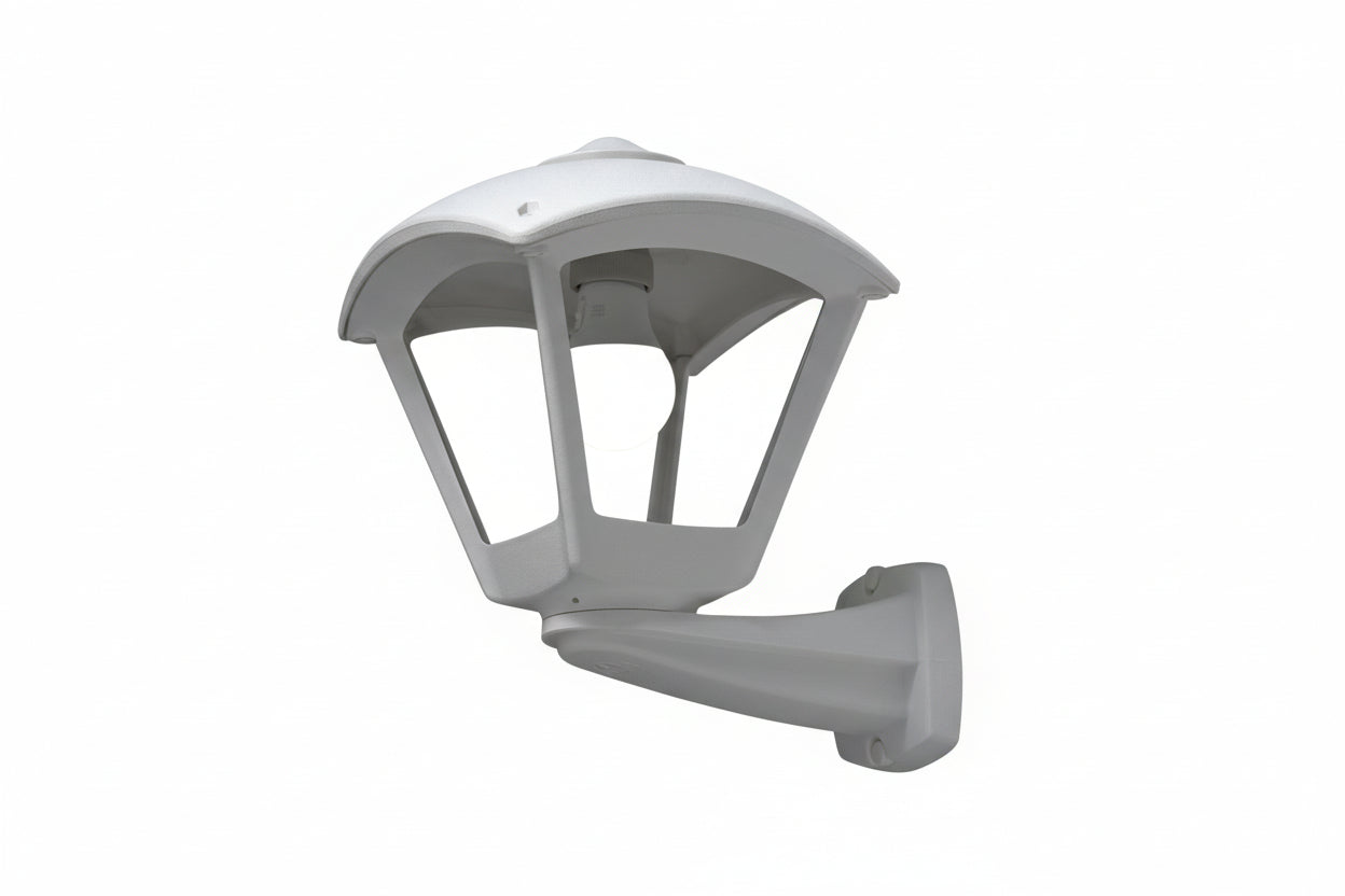 Nardo Dario Black/Grey Wall Light IP55