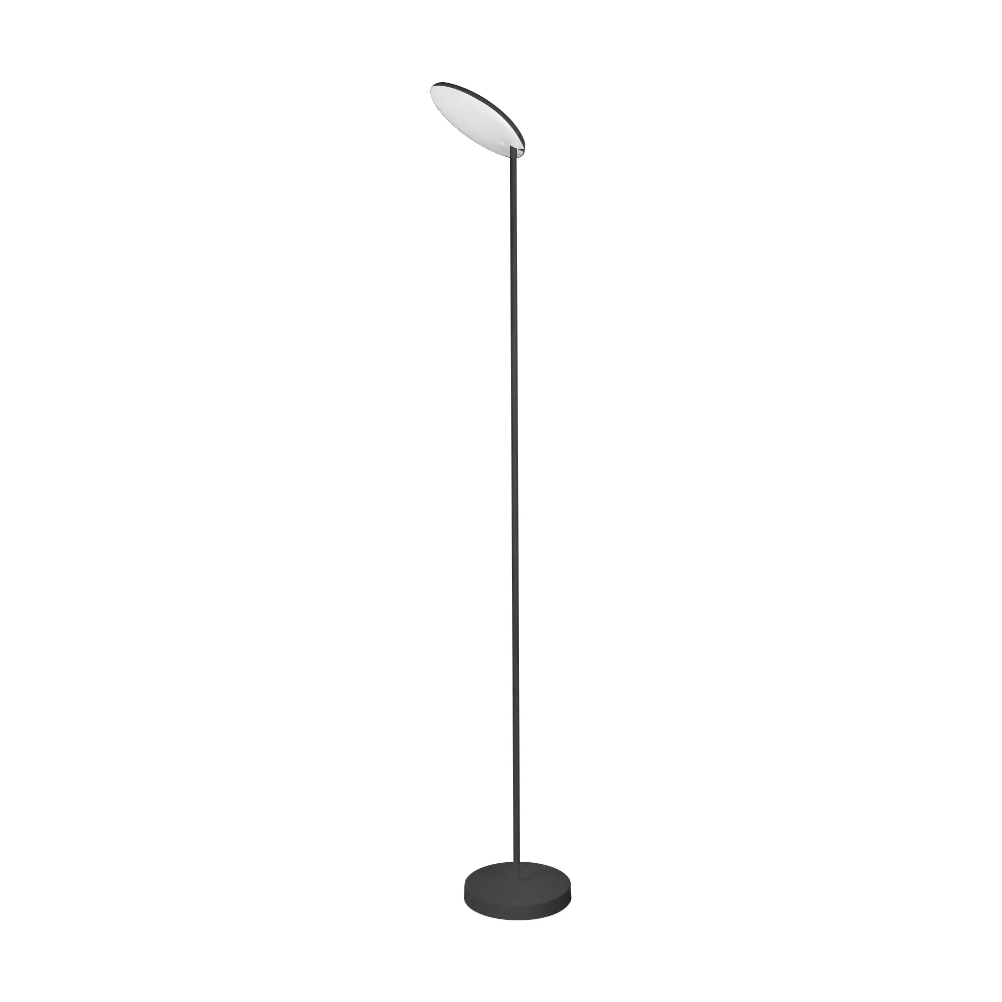 Nassau Floor Lamp Dimmable- White & Black
