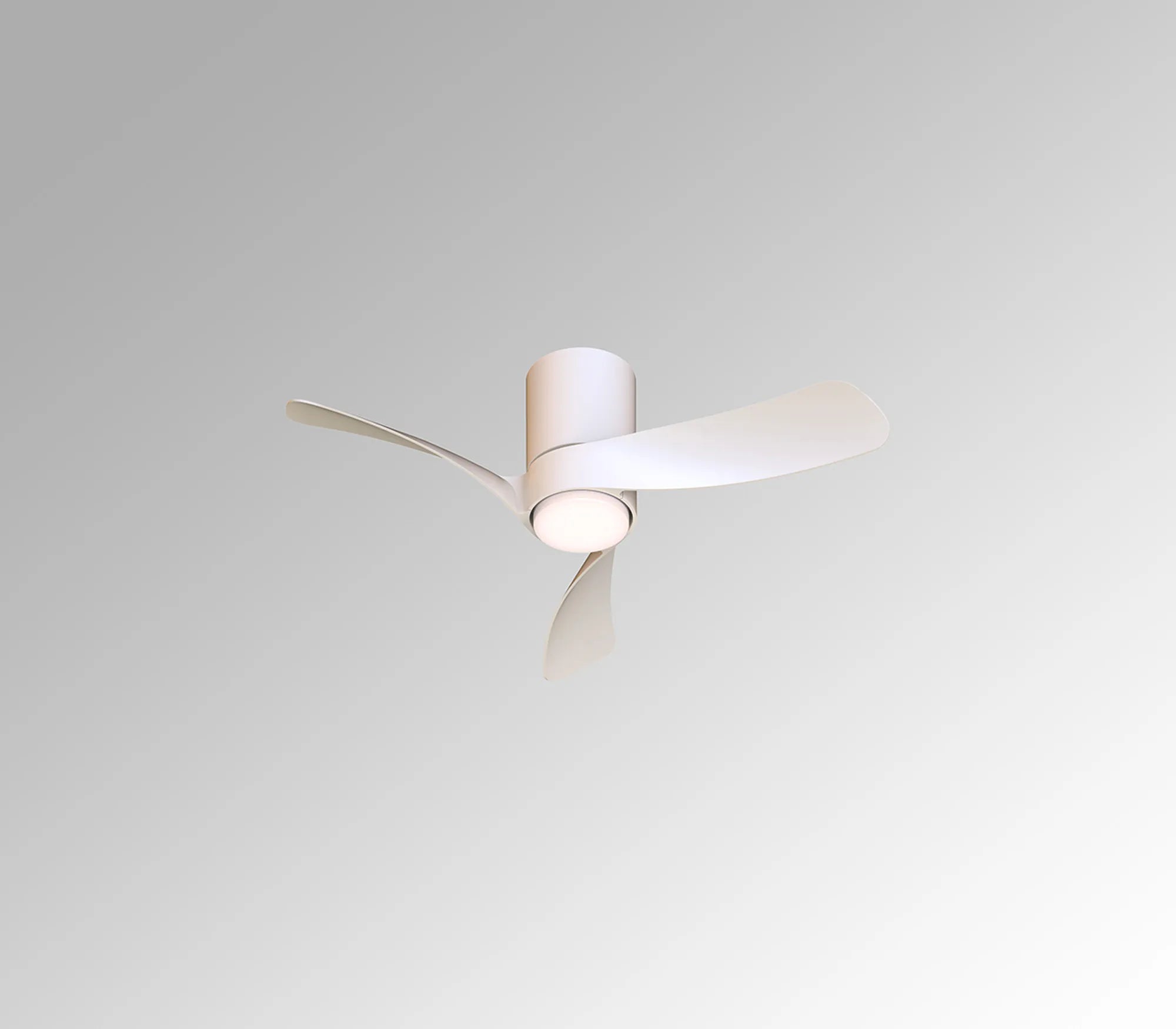 Nemo II 72cm 15W Dimmable Ceiling Light With Built in Fan- Various Finishes