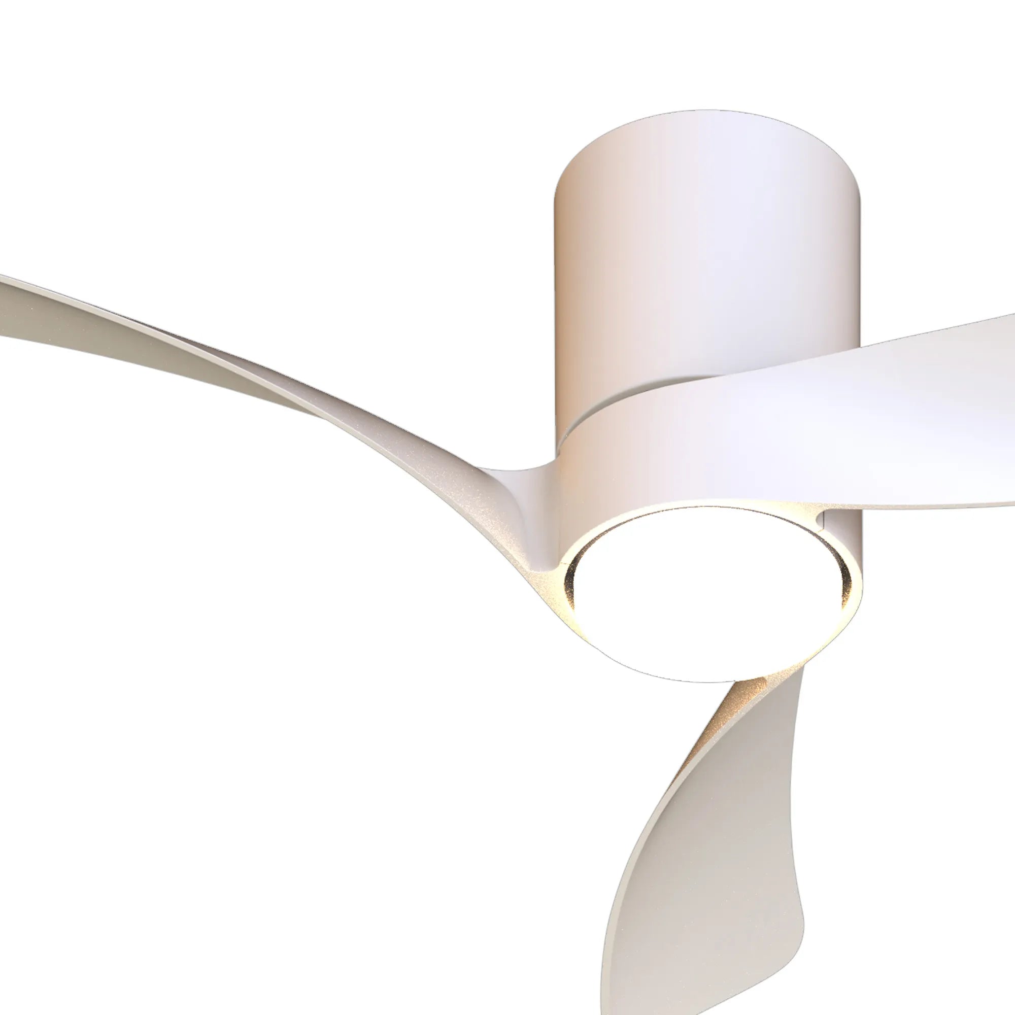 Nemo II 72cm 15W Dimmable Ceiling Light With Built in Fan- Various Finishes