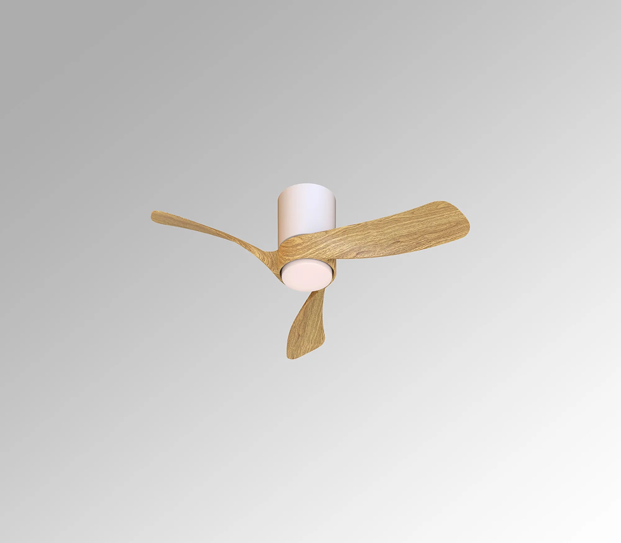 Nemo II 72cm 15W Dimmable Ceiling Light With Built in Fan- Various Finishes