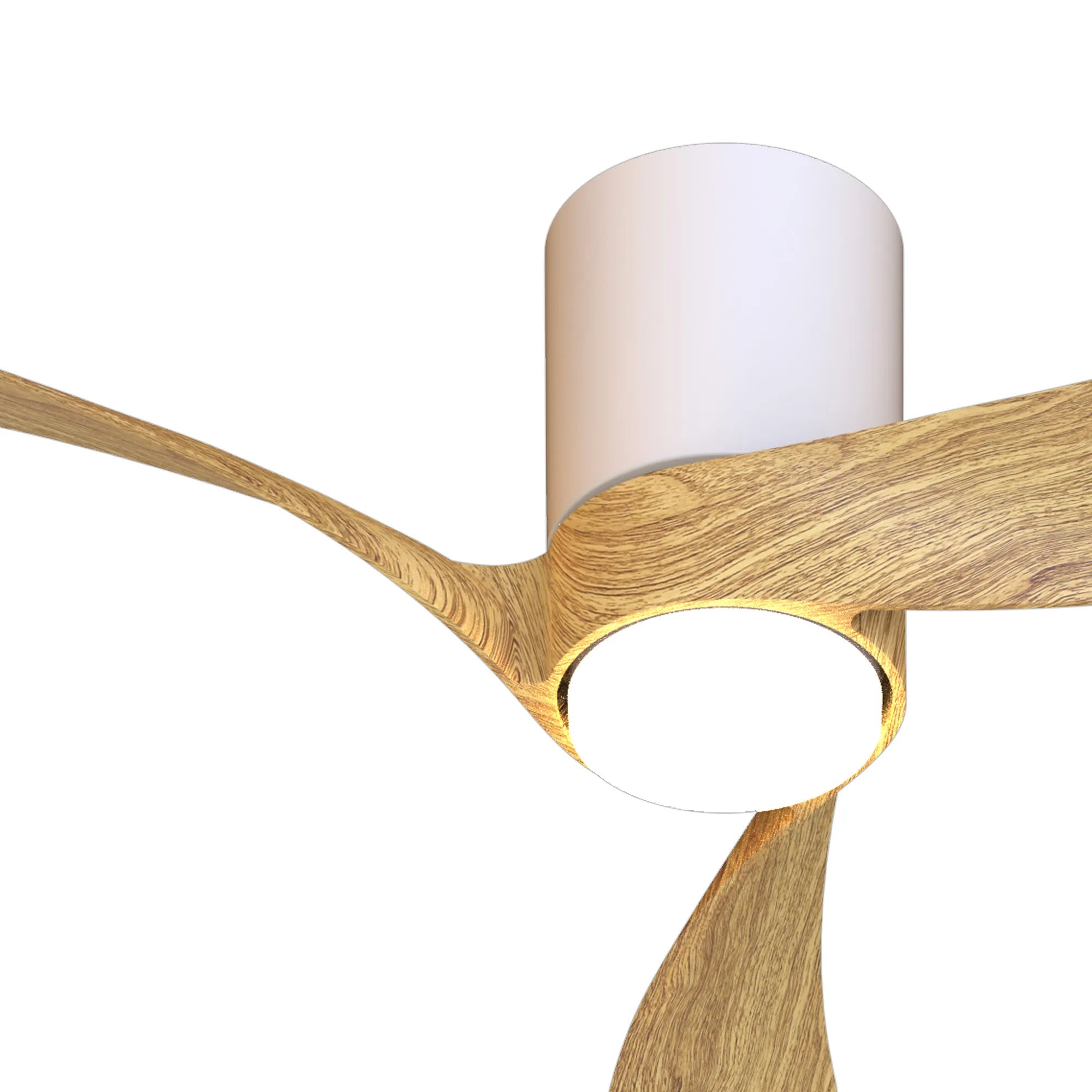 Nemo II 72cm 15W Dimmable Ceiling Light With Built in Fan- Various Finishes