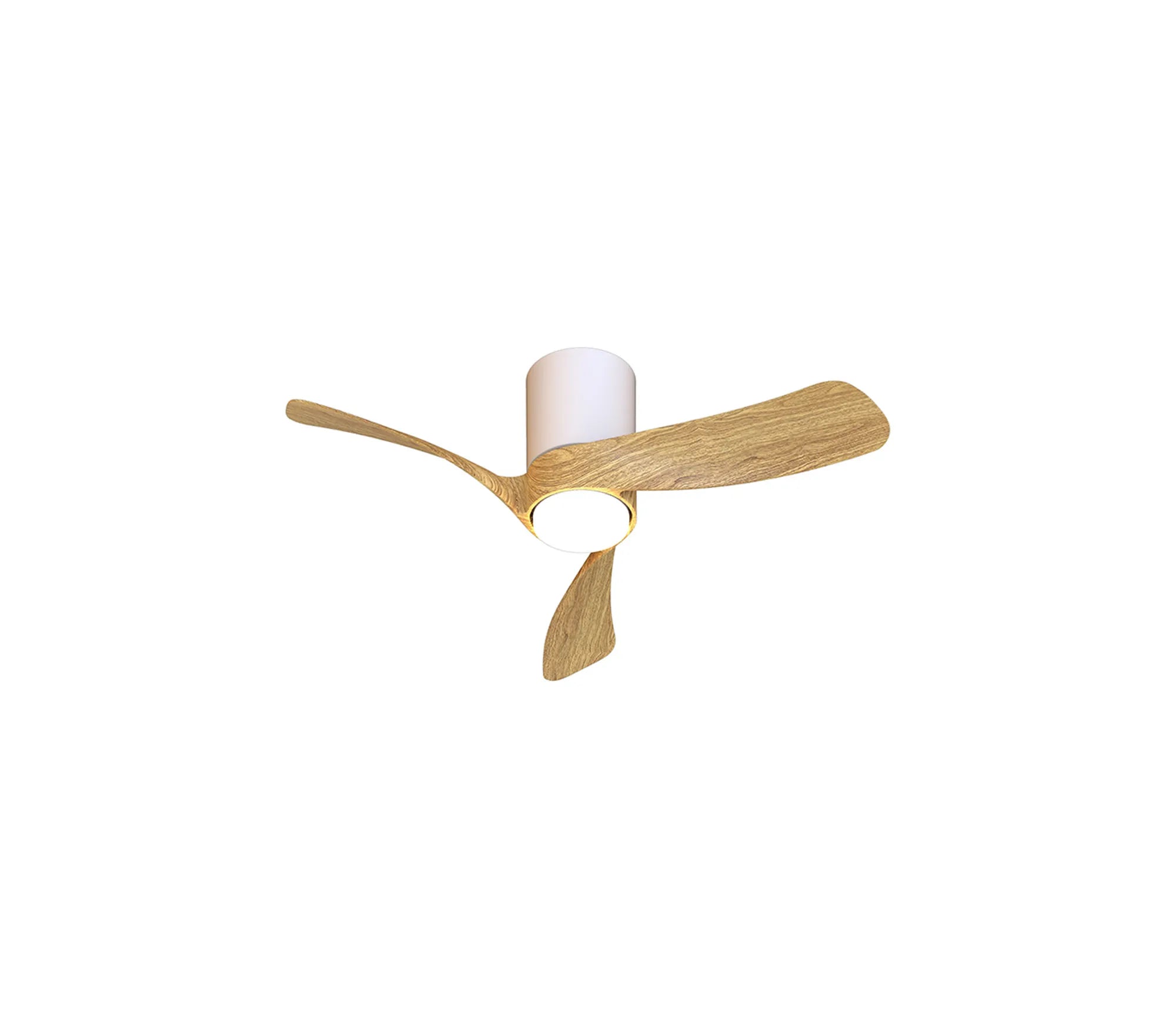 Nemo II 72cm 15W Dimmable Ceiling Light With Built in Fan- Various Finishes