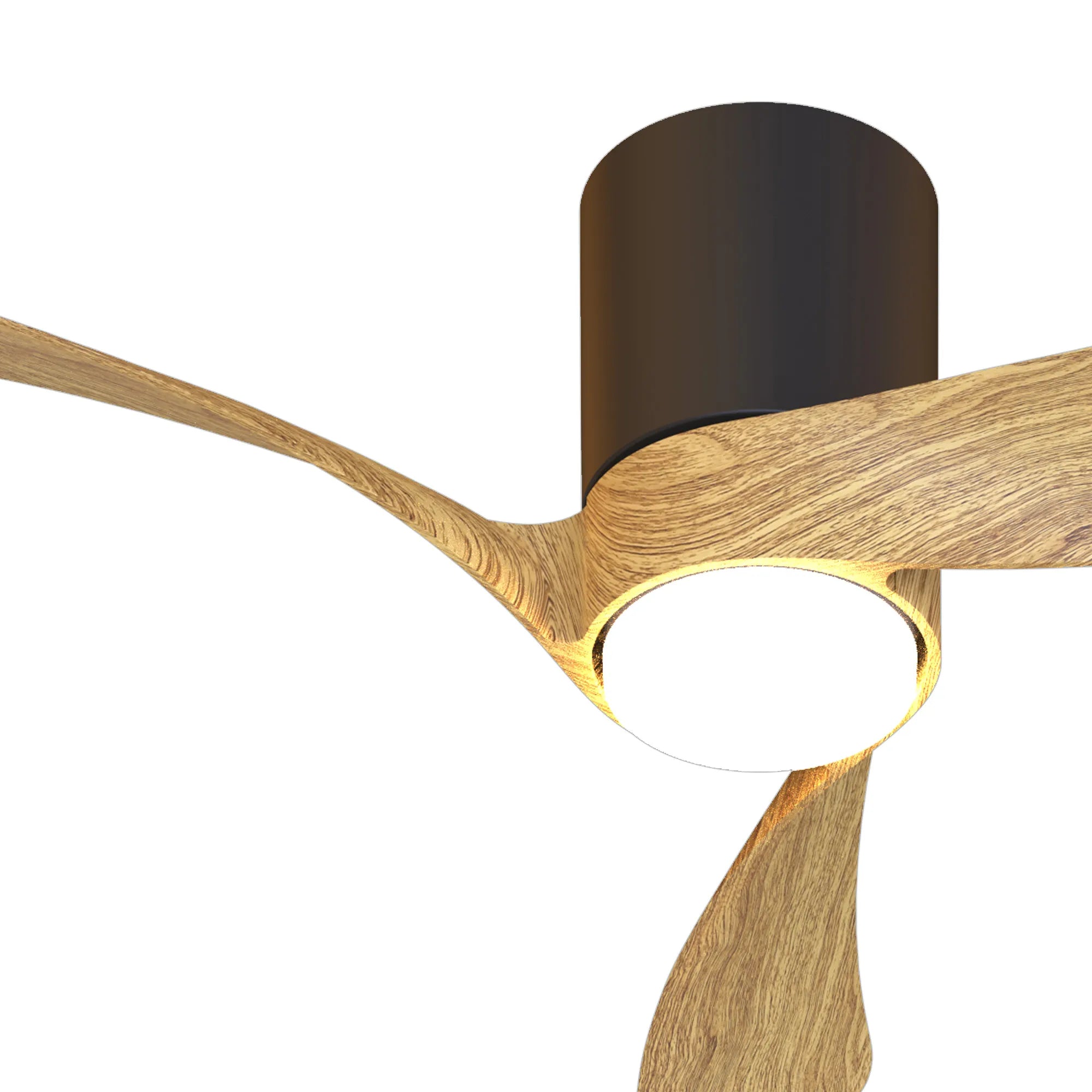 Nemo II 72cm 15W Dimmable Ceiling Light With Built in Fan- Various Finishes