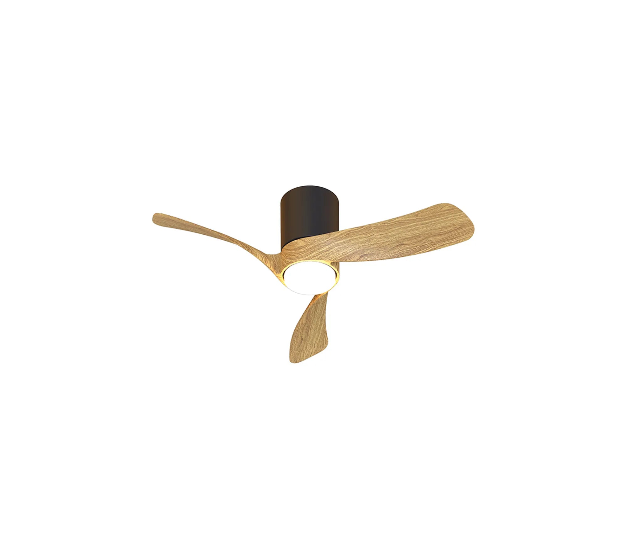 Nemo II 72cm 15W Dimmable Ceiling Light With Built in Fan- Various Finishes