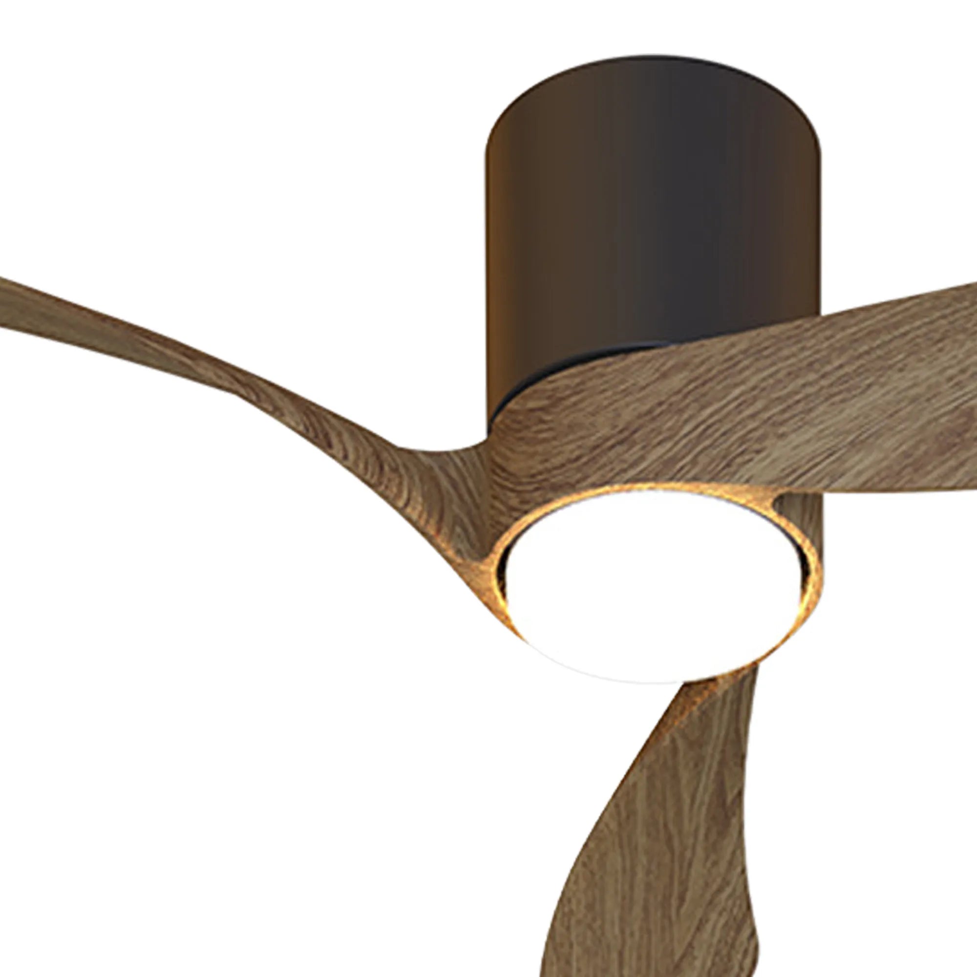 Nemo II 72cm 15W Dimmable Ceiling Light With Built in Fan- Various Finishes
