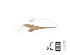 Nepal LED Fan Alexa/Google Voice Control - Various Colours