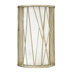 Nest 1 Light Wall Light-Silver Leaf - Cusack Lighting