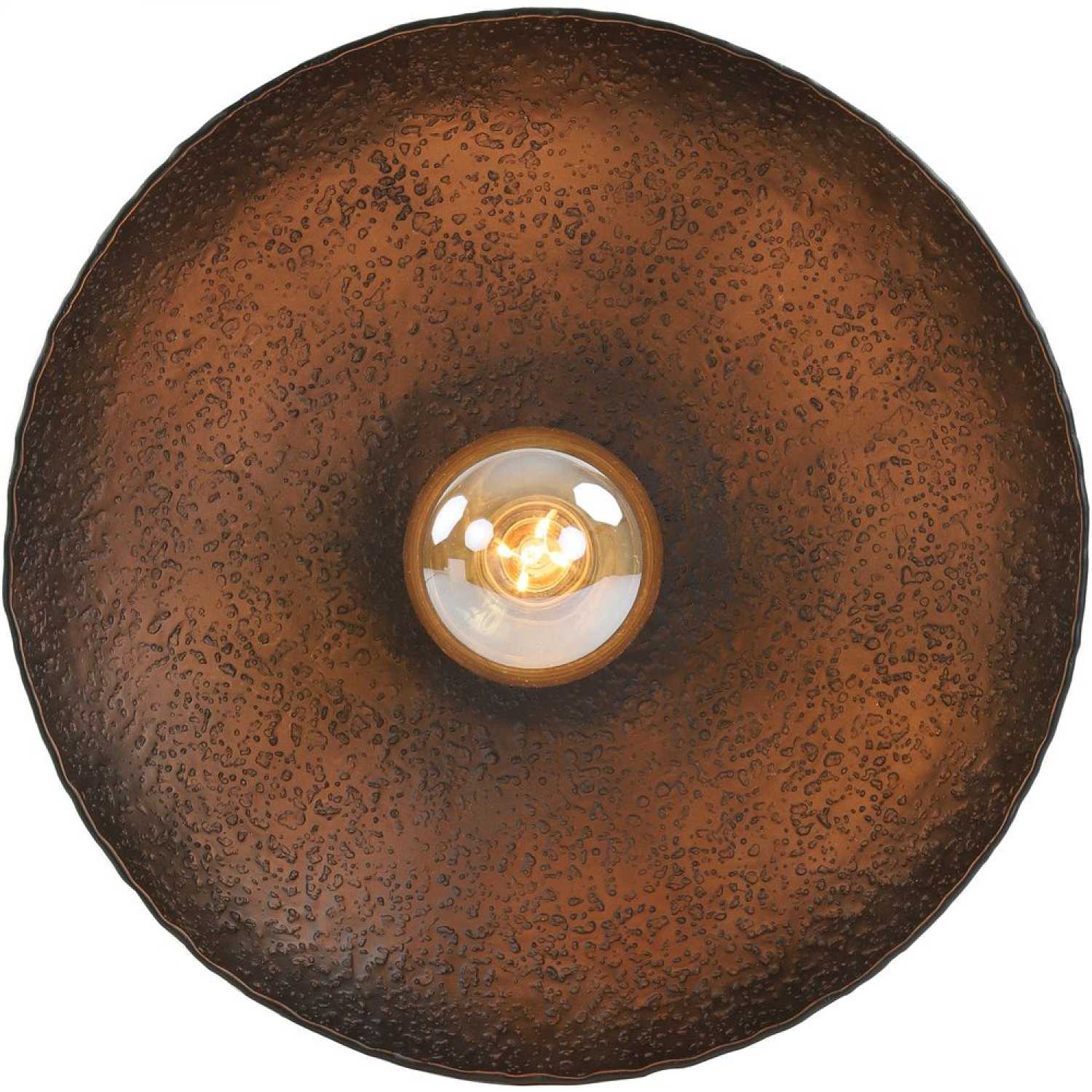 Neva Medium & Large Wall Lamp - Matt Black/Antique Bronze Finish