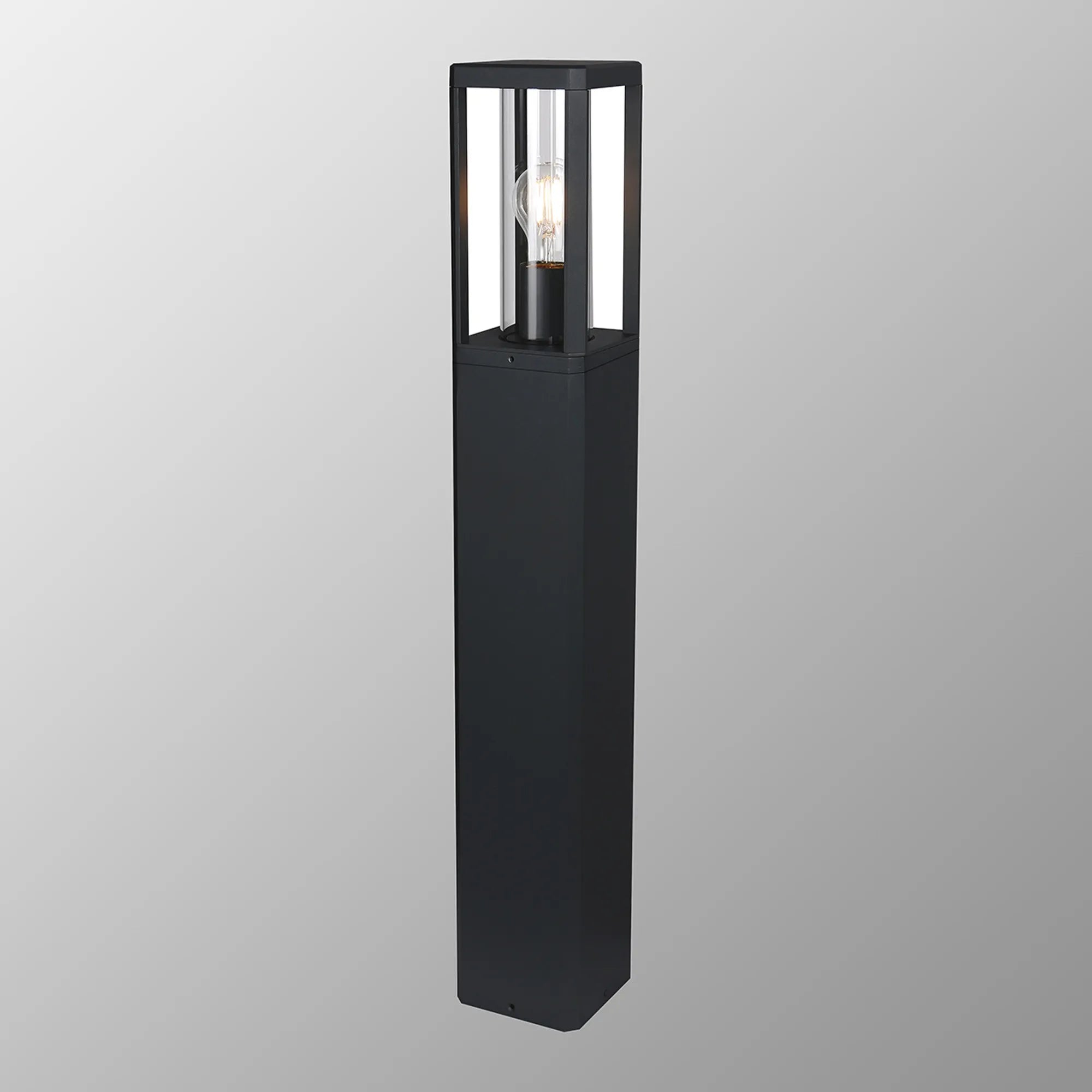 Nevada 80cm Post Lamp IP65- Matt Black