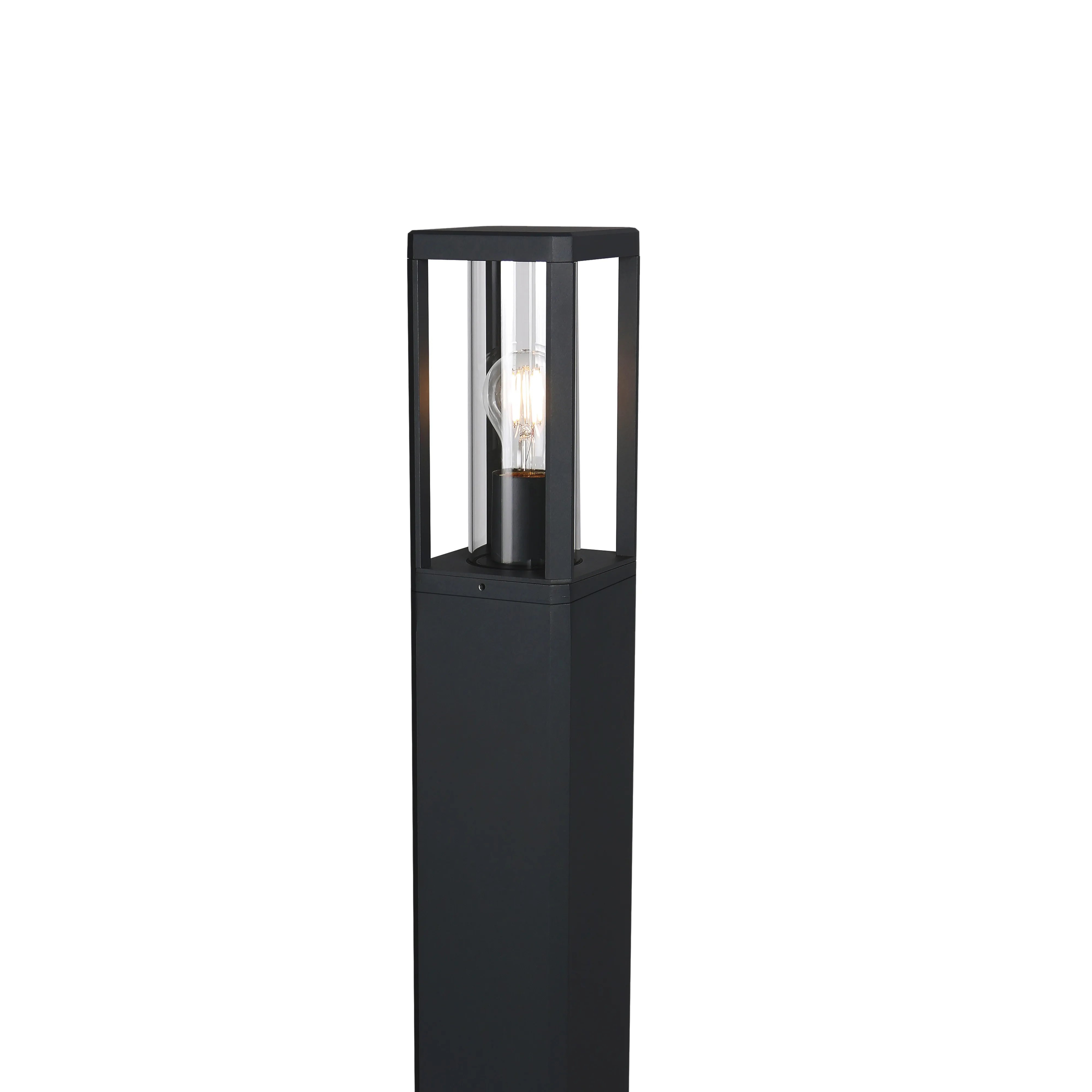Nevada 80cm Post Lamp IP65- Matt Black