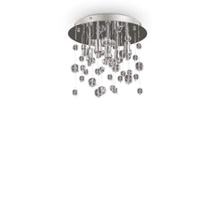 Neve Flush Light Fitting - Chrome Finish - Cusack Lighting