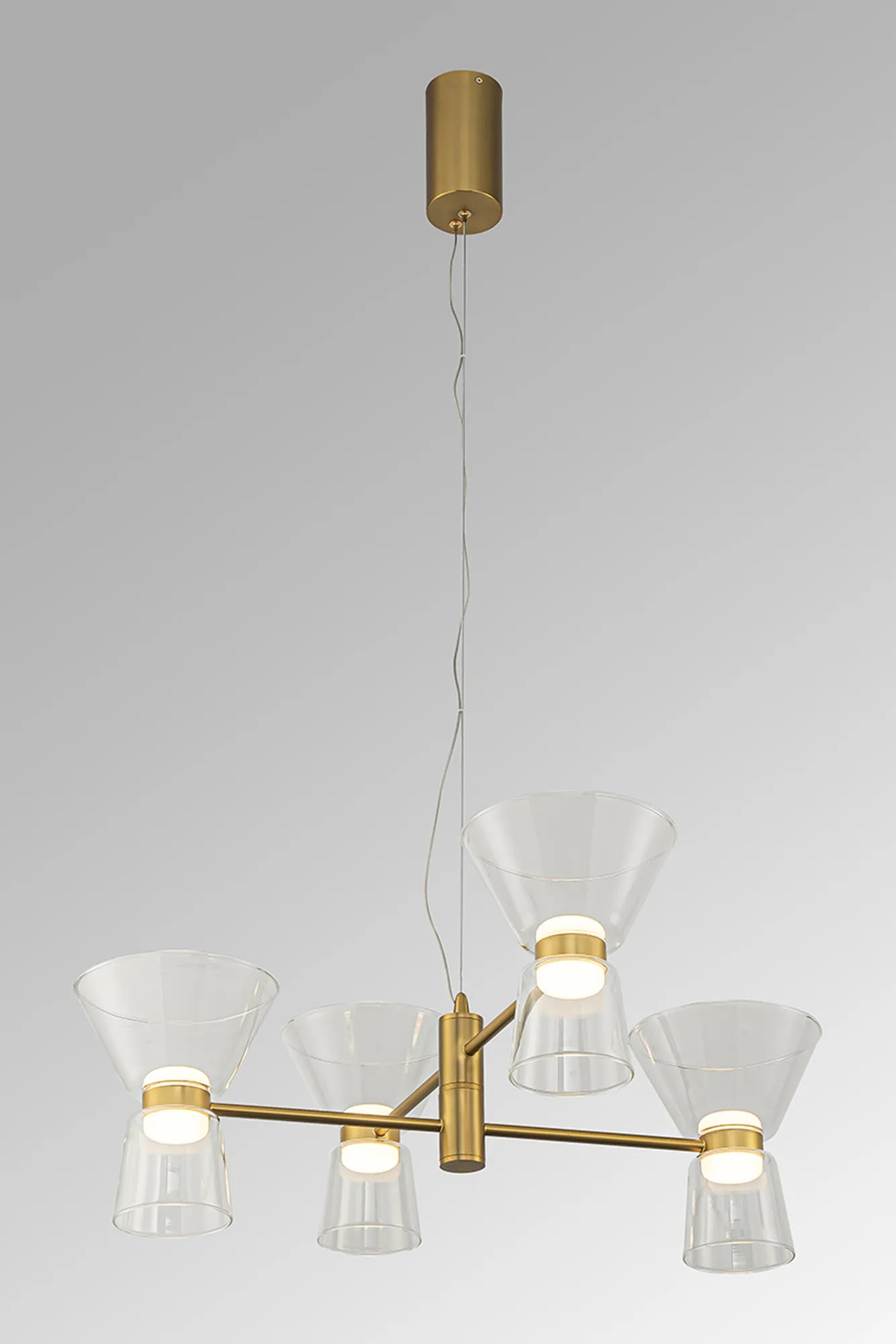 New York 3/4 Lt Pendant- Gold