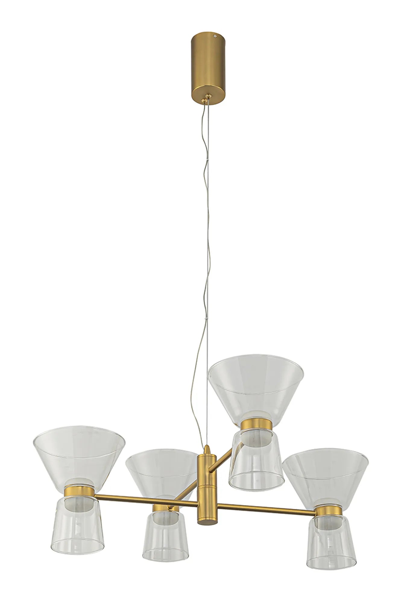 New York 3/4 Lt Pendant- Gold