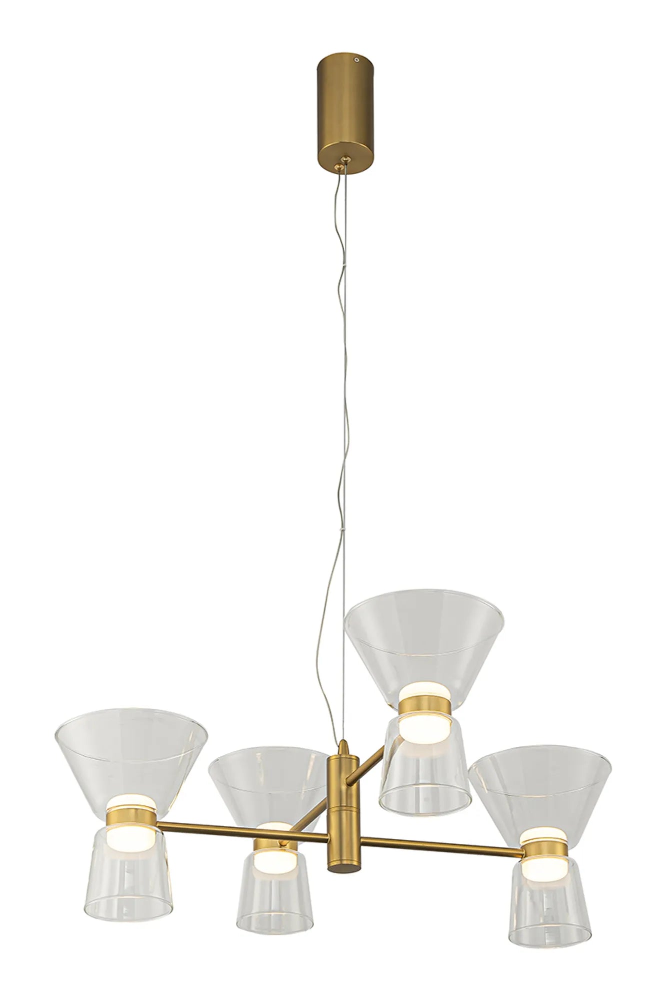 New York 3/4 Lt Pendant- Gold