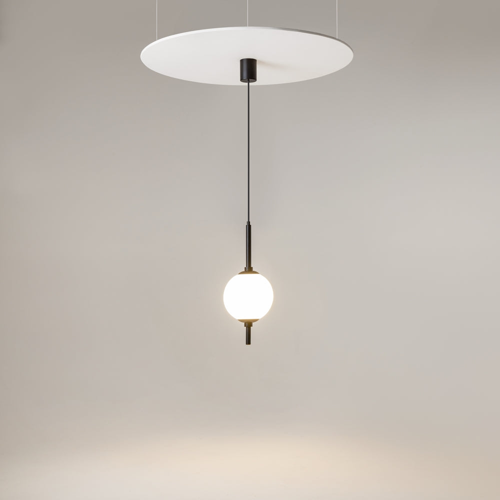 The Sixth Sense Pendant Lamp- Black/ Brass Finishes