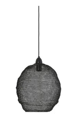 Nina Hanging Lamp - Shiny Black Finish