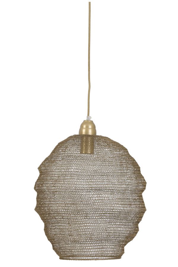 Nina Hanging Lamp - Antique Bronze Finish