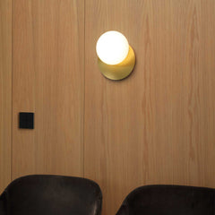 Ninfea Wall light - White/Brass Finish - Cusack Lighting